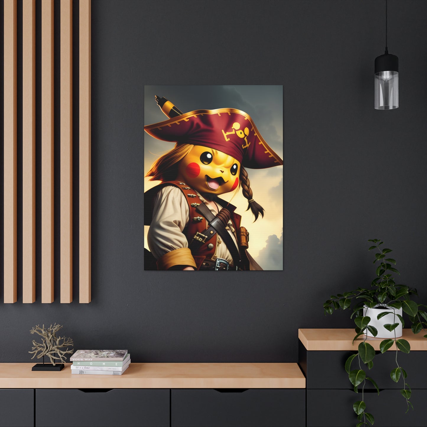 Captain Jackchu Canvas