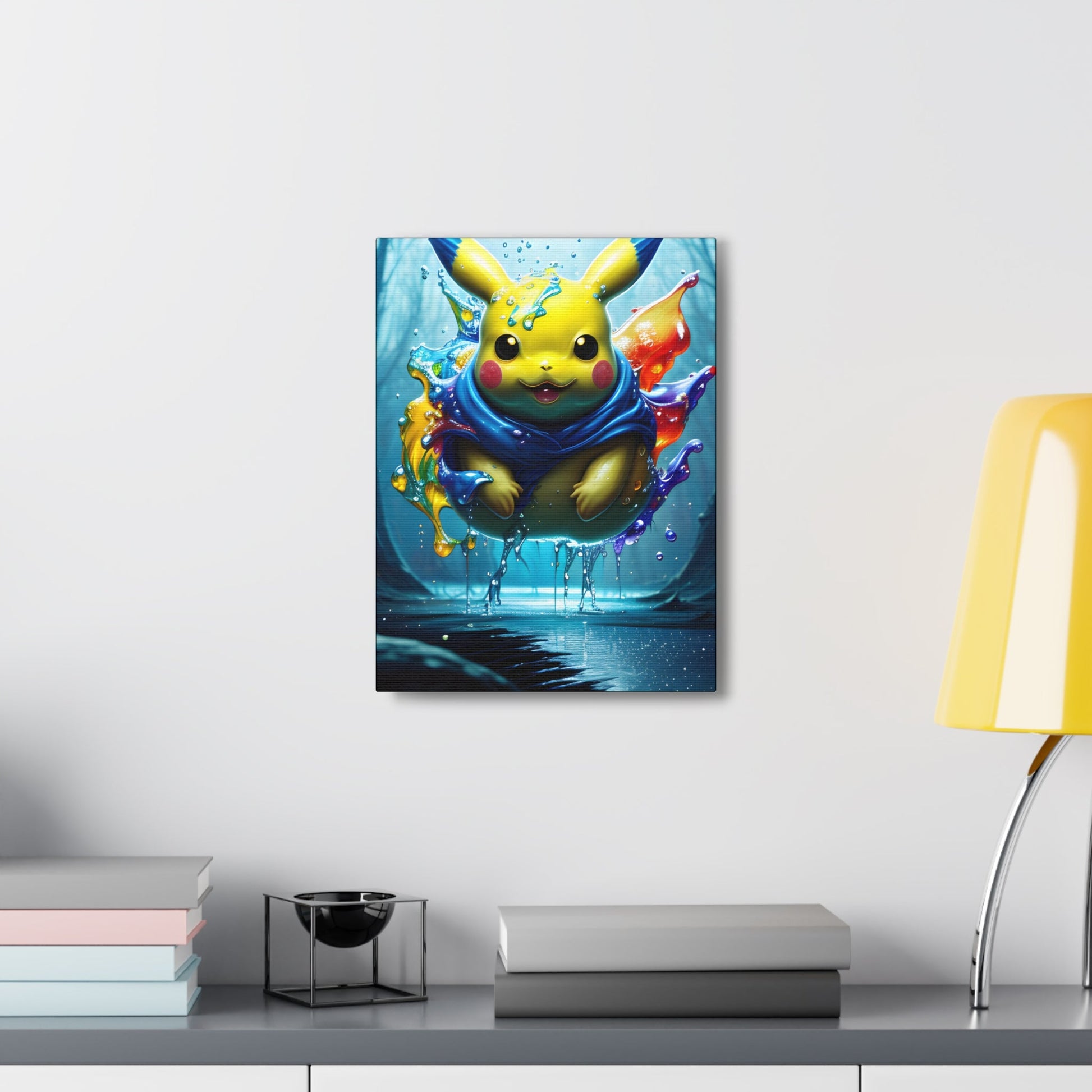 Aqueous Aurora Canvas - Pokestalgia LLC