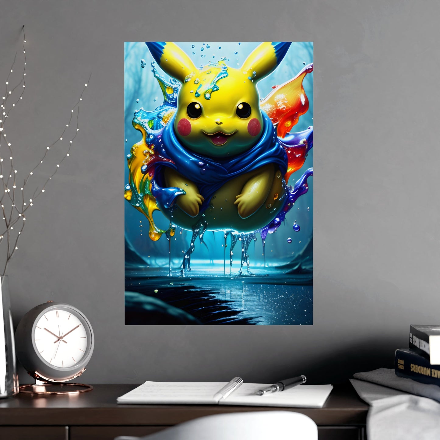 Aqueous Aurora Matte Poster - Pokestalgia LLC