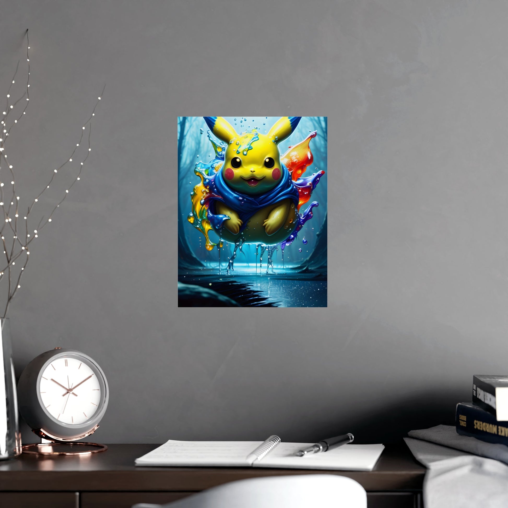 Aqueous Aurora Matte Poster - Pokestalgia LLC