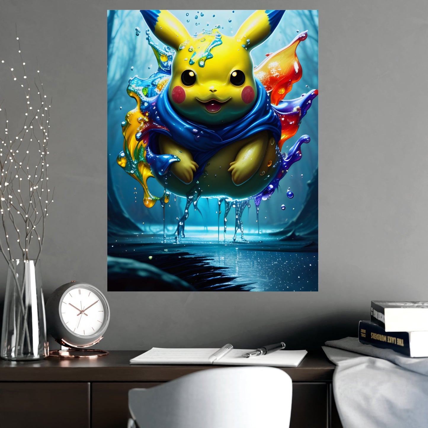 Aqueous Aurora Matte Poster - Pokestalgia LLC