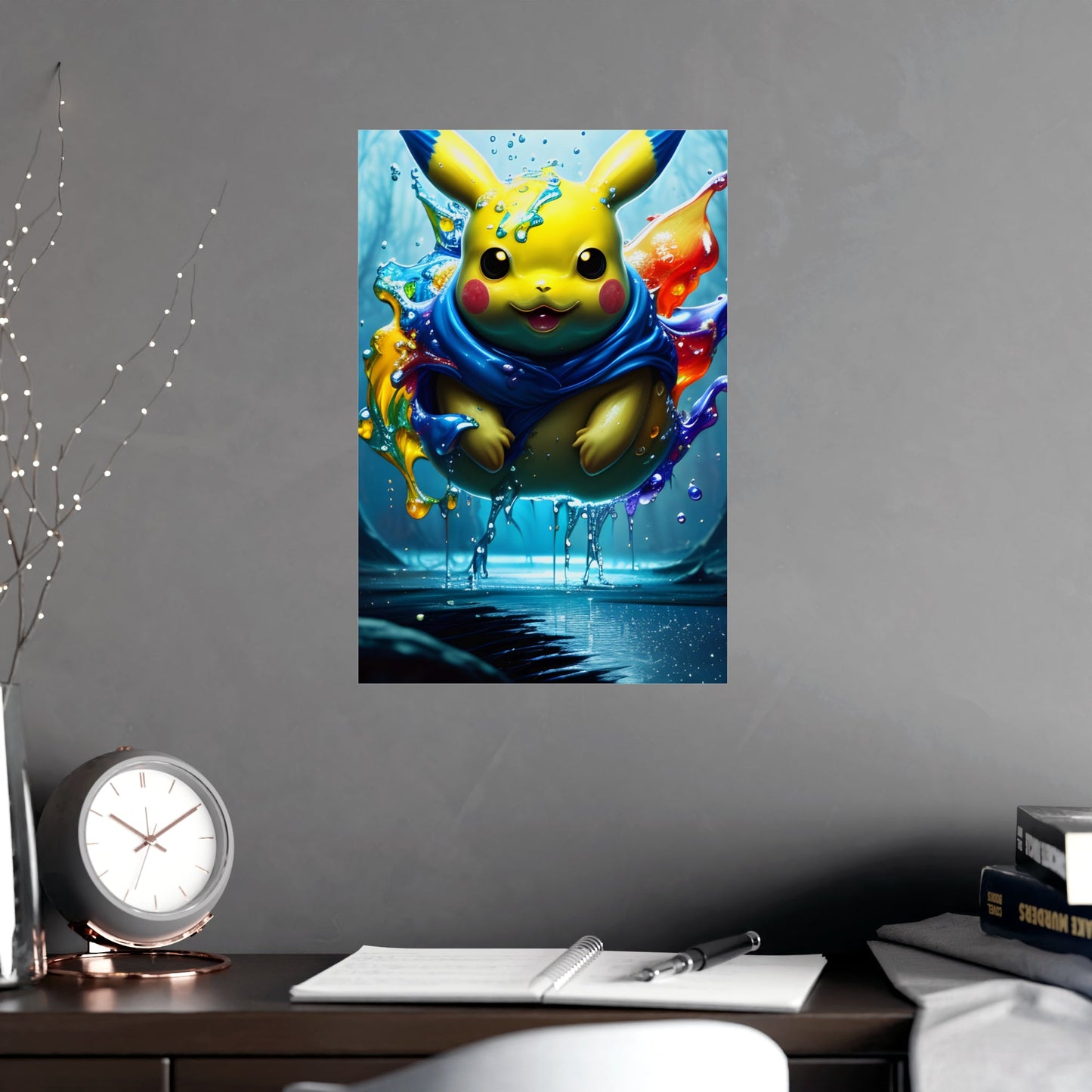 Aqueous Aurora Matte Poster - Pokestalgia LLC