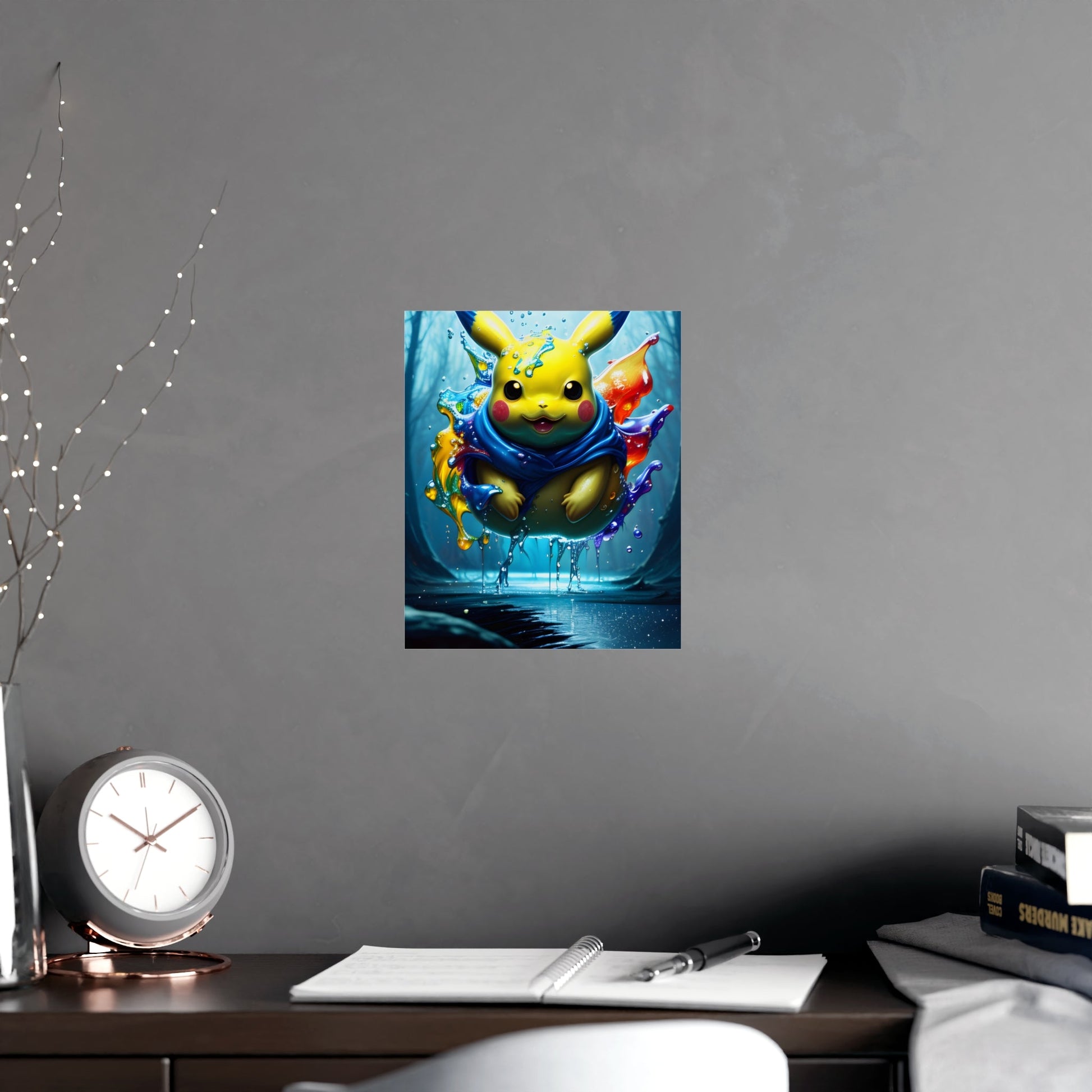 Aqueous Aurora Matte Poster - Pokestalgia LLC