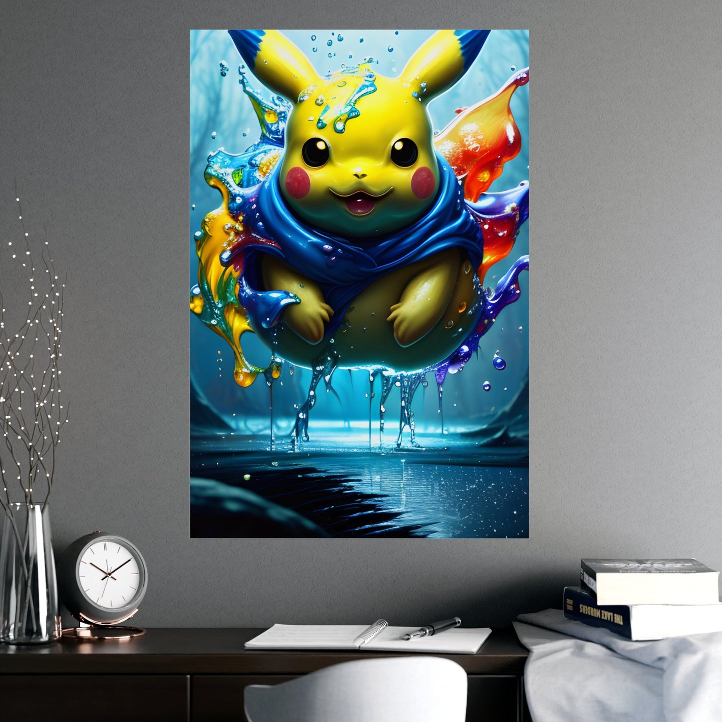 Aqueous Aurora Matte Poster - Pokestalgia LLC