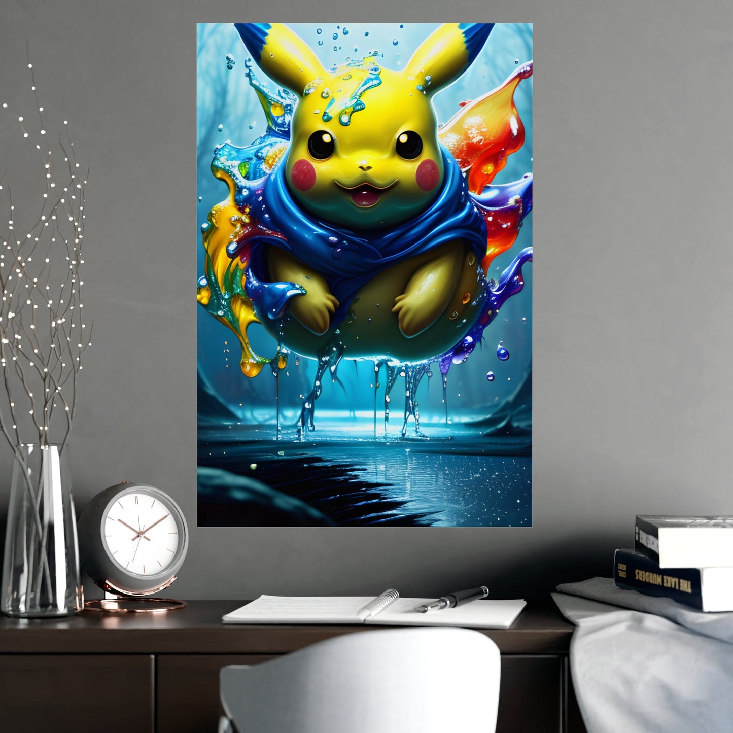 Aqueous Aurora Matte Poster - Pokestalgia LLC