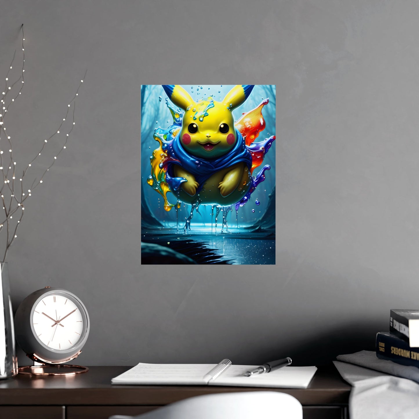 Aqueous Aurora Matte Poster - Pokestalgia LLC