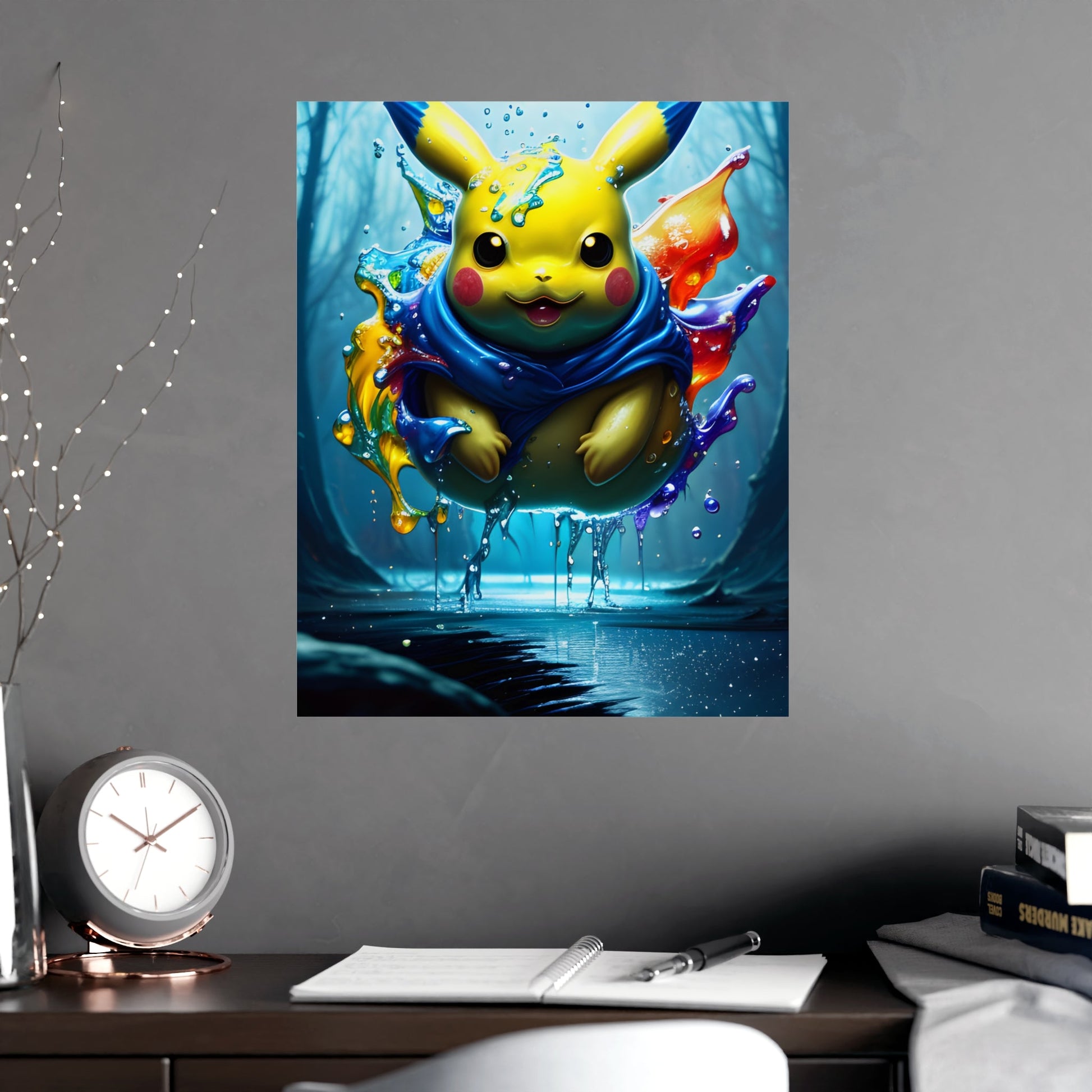 Aqueous Aurora Matte Poster - Pokestalgia LLC