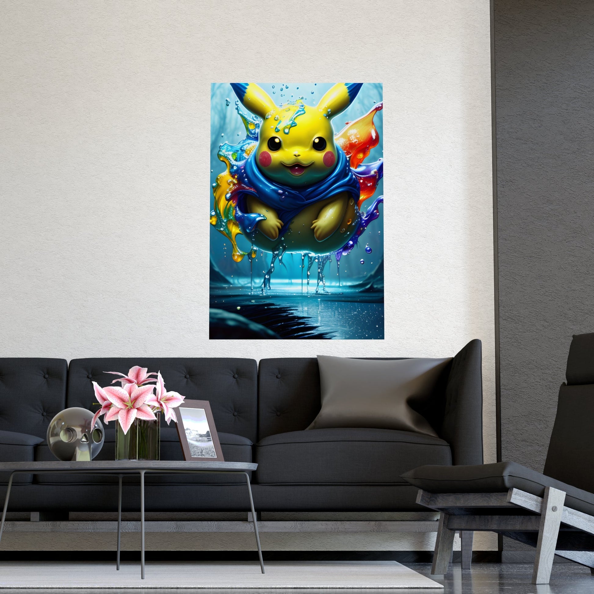 Aqueous Aurora Matte Poster - Pokestalgia LLC