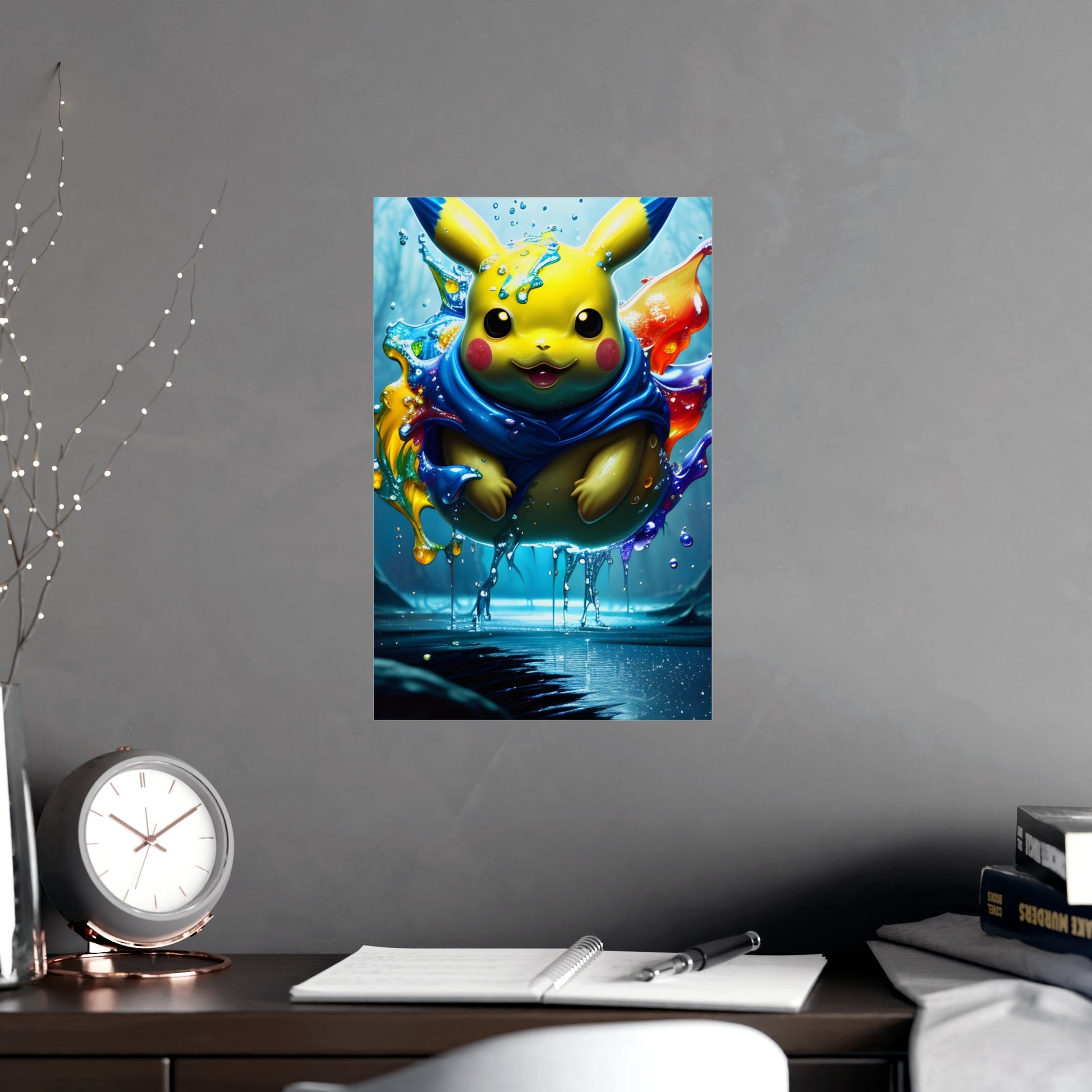 Aqueous Aurora Matte Poster - Pokestalgia LLC