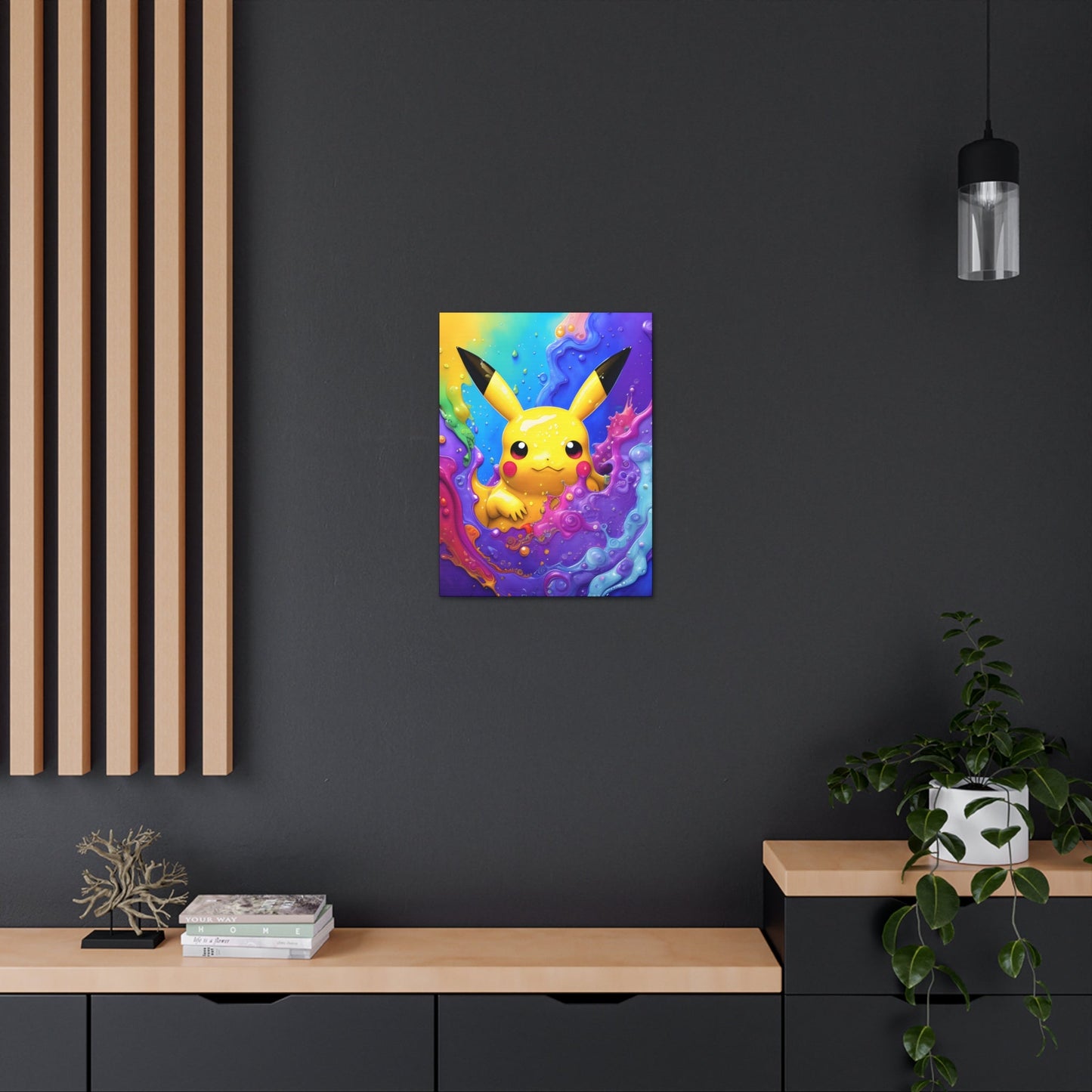 Bubbling Brilliance Canvas - Pokestalgia LLC