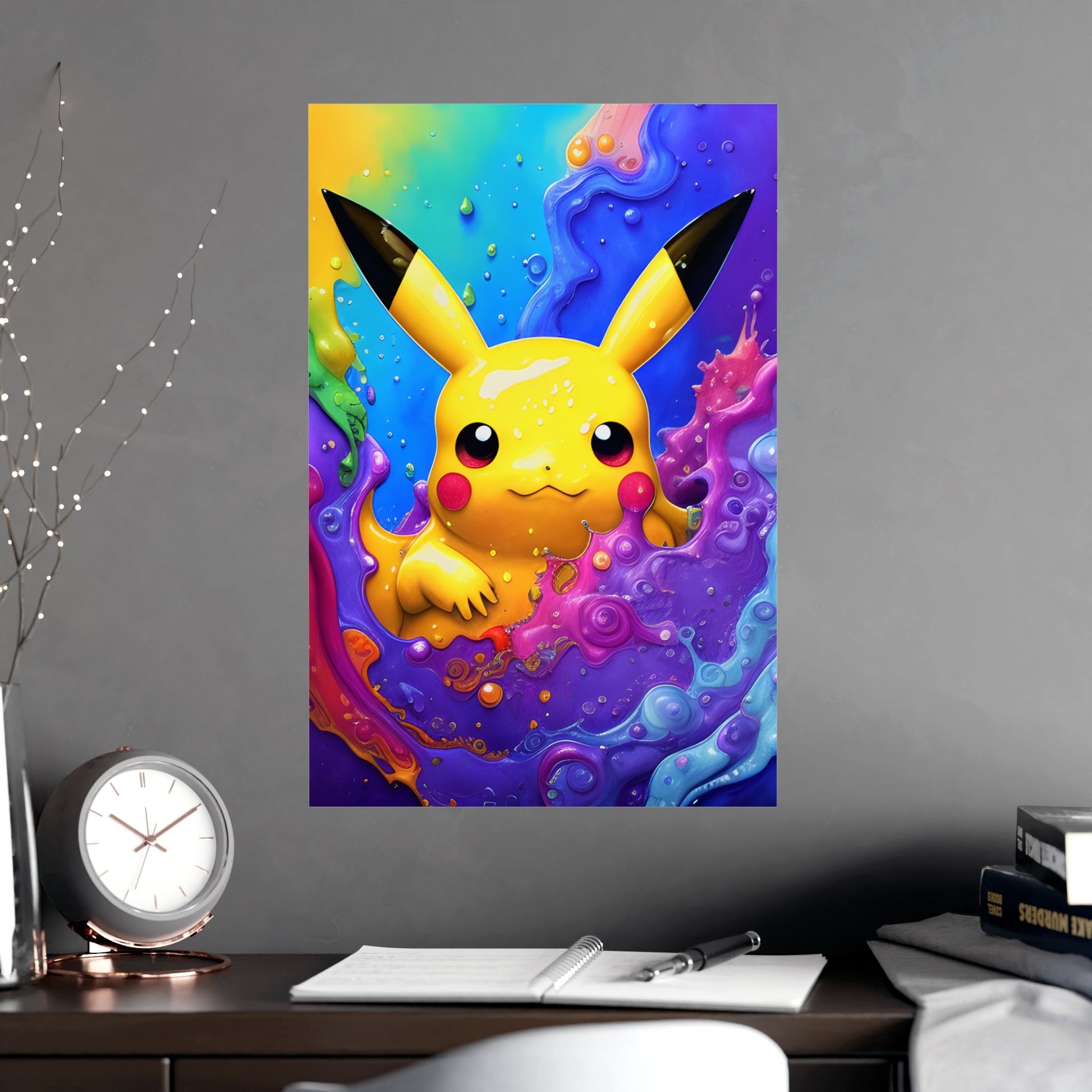 Bubbling Brilliance Matte Poster - Pokestalgia LLC