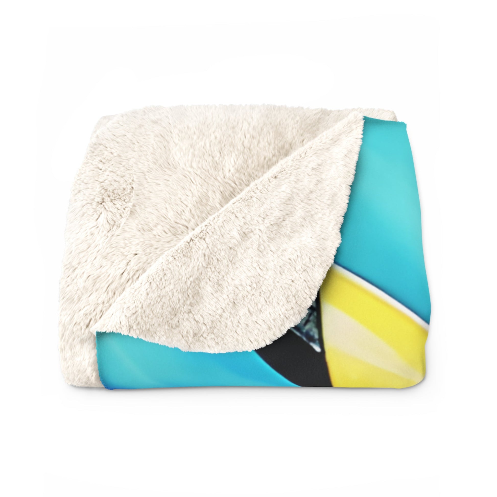 Cerulean Cyclone Sherpa Fleece Blanket - Pokestalgia LLC