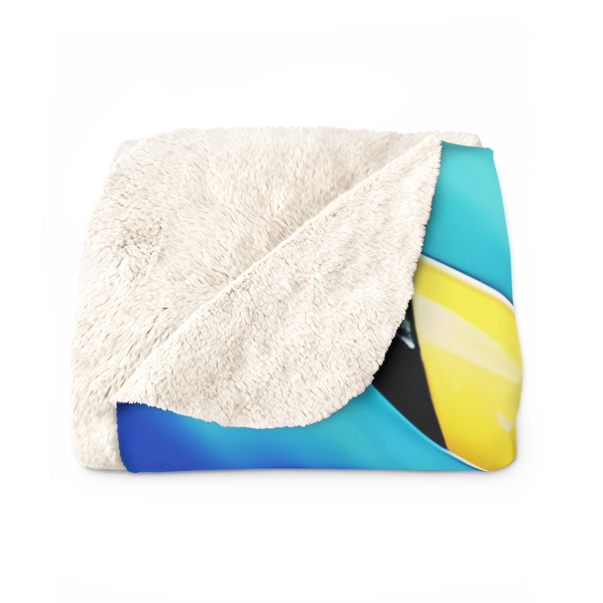 Cerulean Cyclone Sherpa Fleece Blanket - Pokestalgia LLC