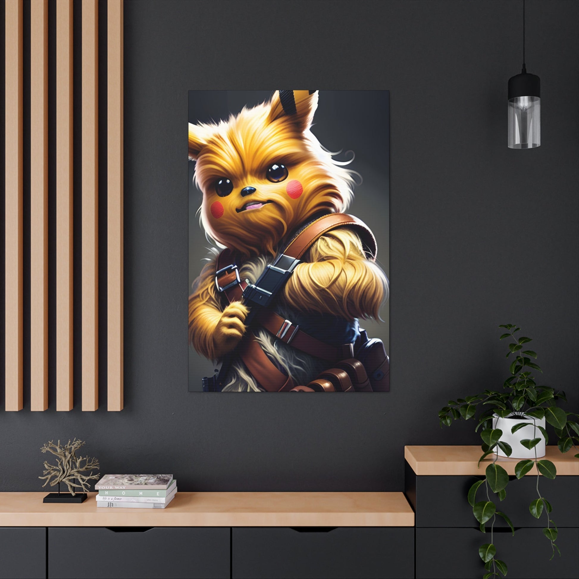 Chewbacchu Canvas - Pokestalgia LLC