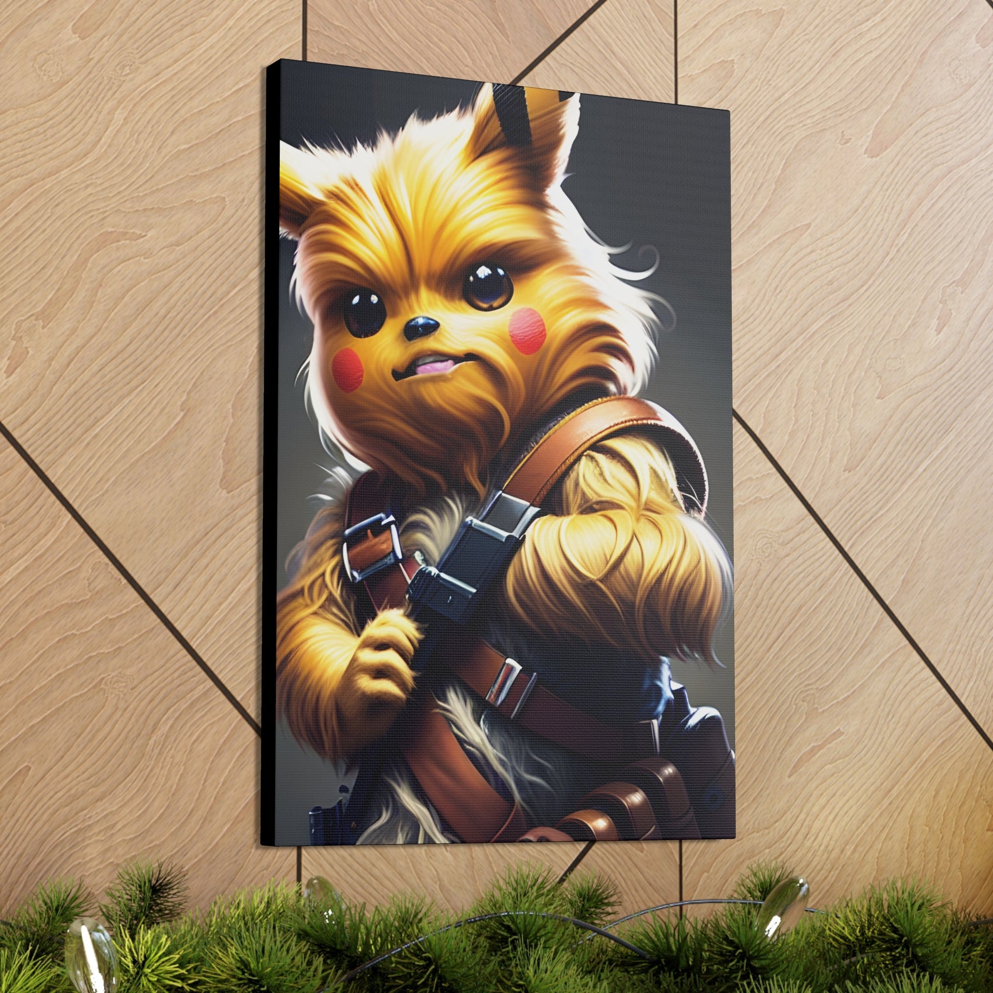 Chewbacchu Canvas - Pokestalgia LLC