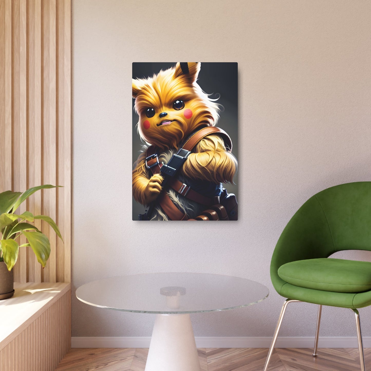 Chewbacchu Metal Art Sign - Pokestalgia LLC