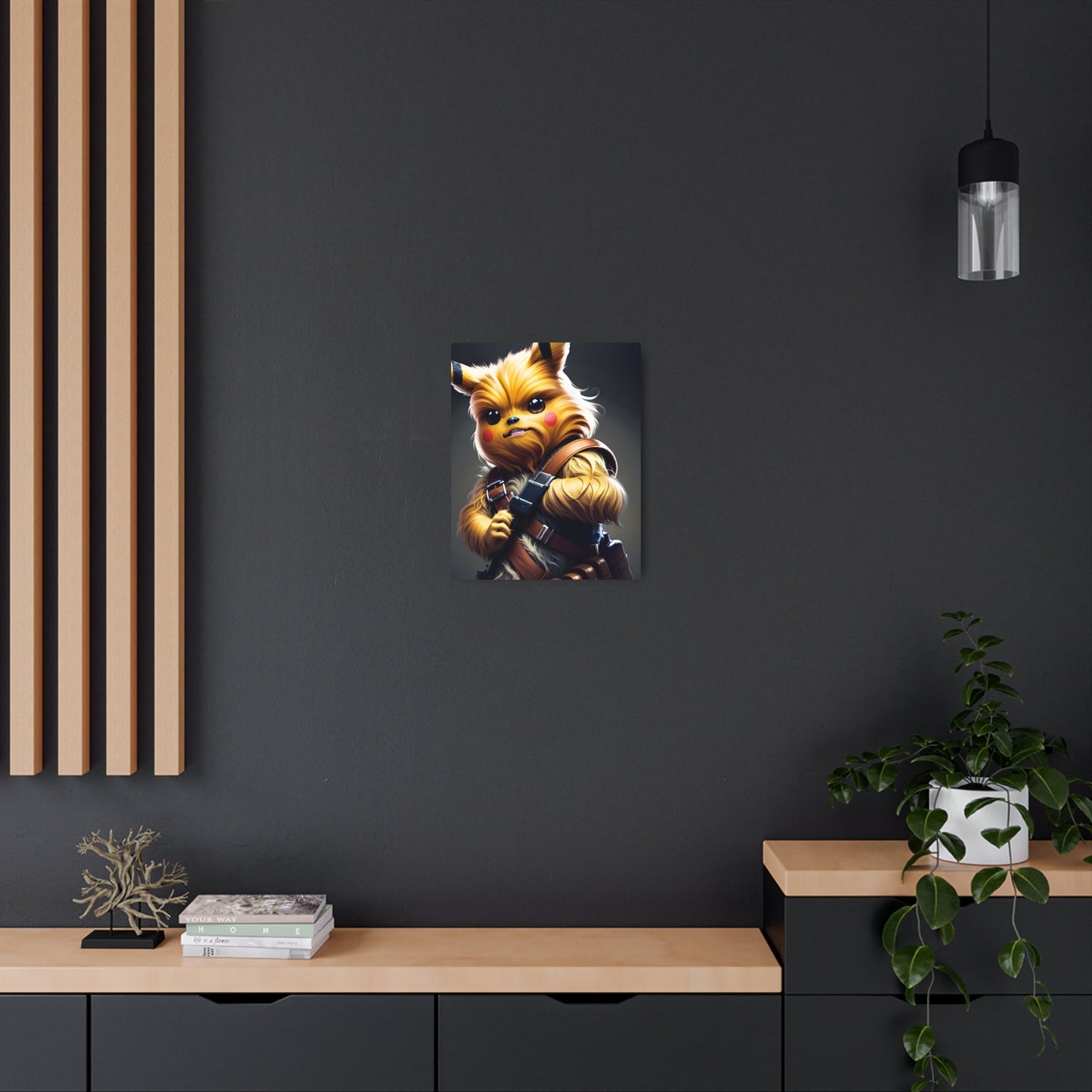 Chewbacchu Metal Art Sign - Pokestalgia LLC