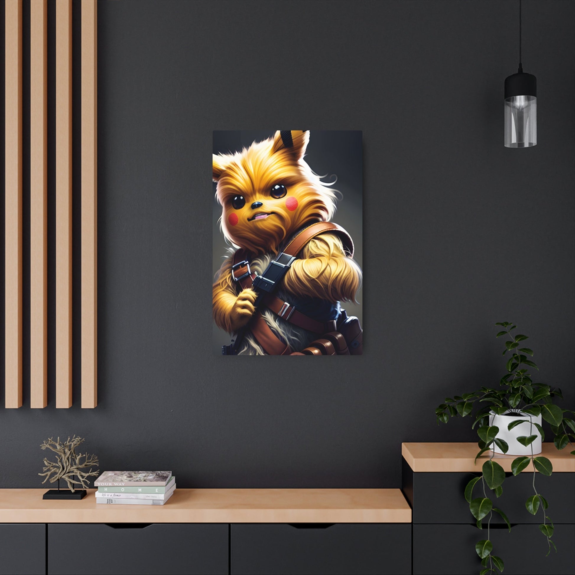 Chewbacchu Metal Art Sign - Pokestalgia LLC