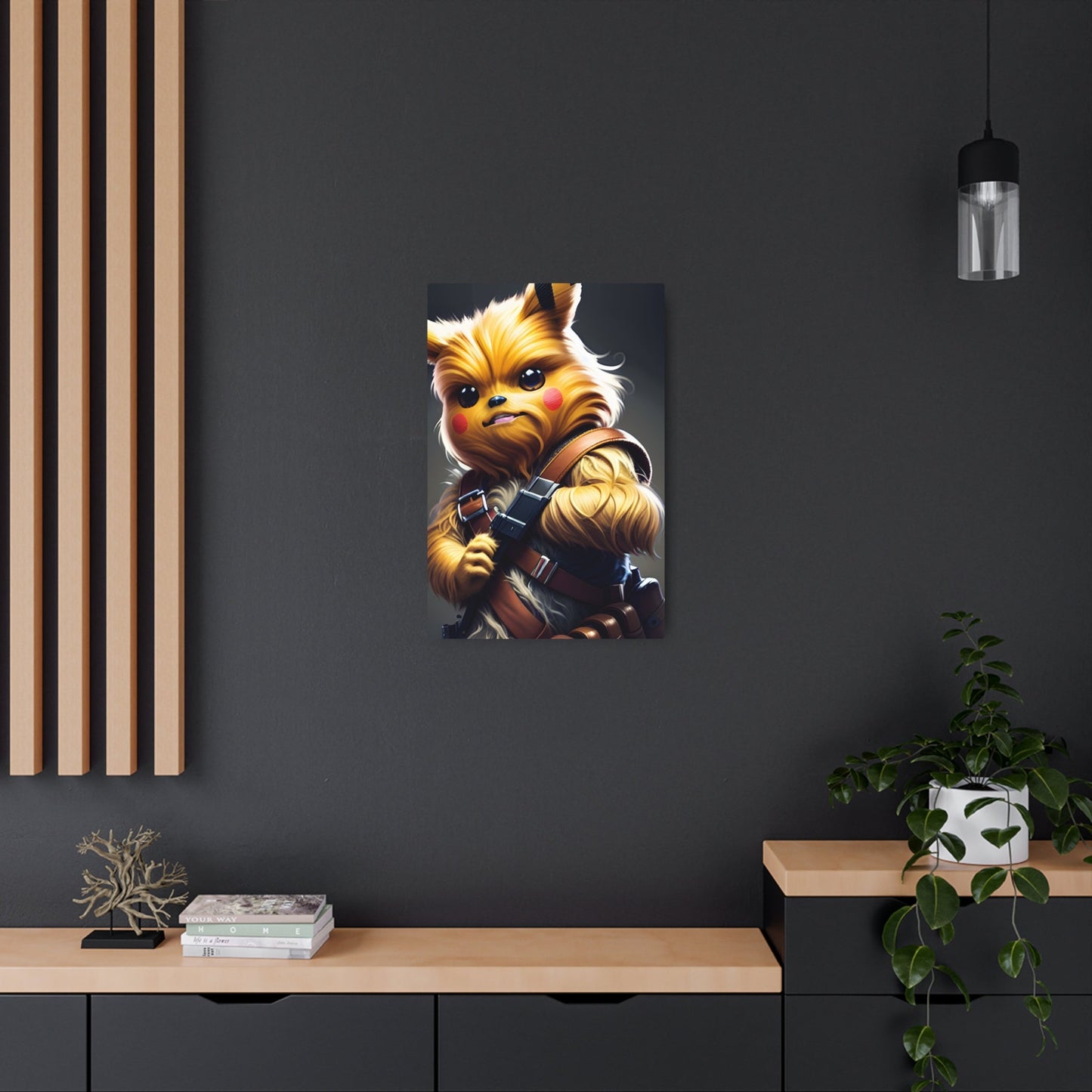 Chewbacchu Metal Art Sign - Pokestalgia LLC