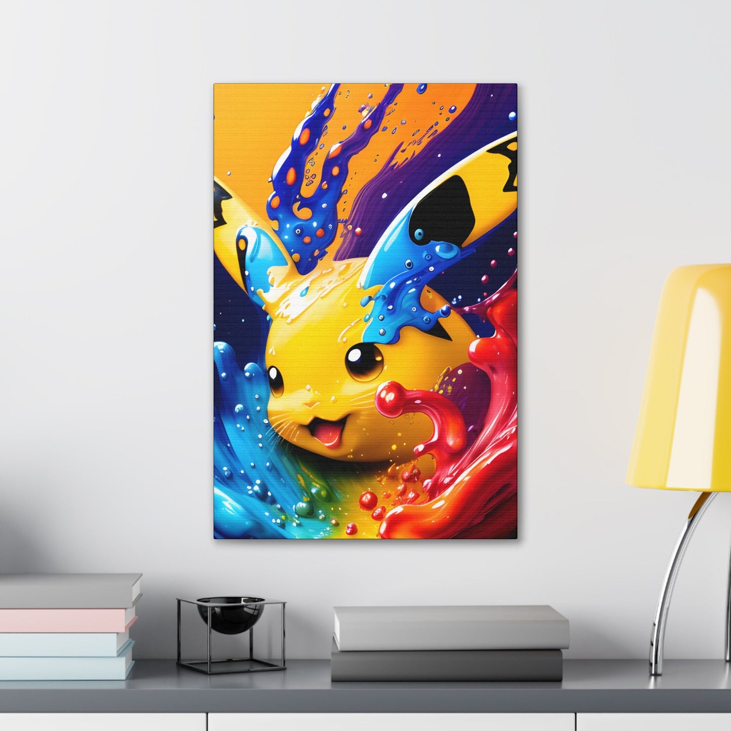 Chromoplastic Dynamism Canvas - Pokestalgia LLC