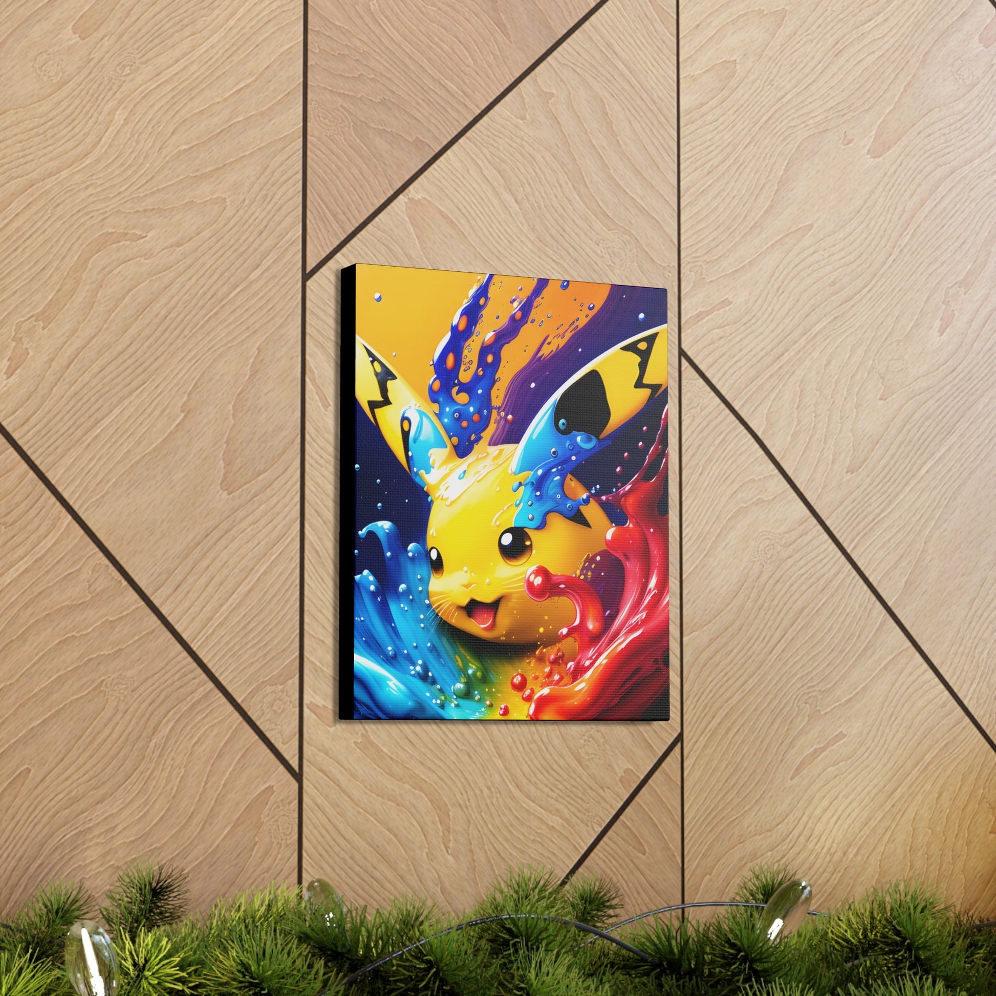 Chromoplastic Dynamism Canvas - Pokestalgia LLC