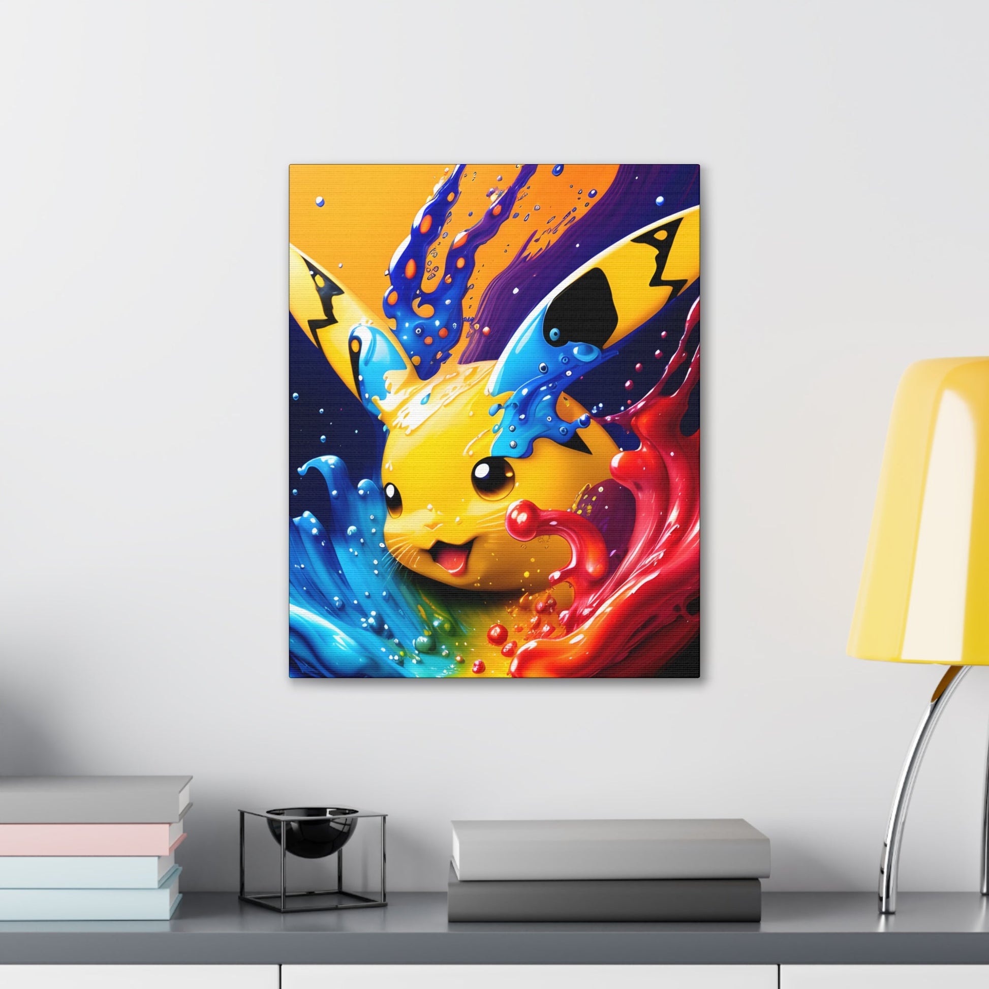 Chromoplastic Dynamism Canvas - Pokestalgia LLC