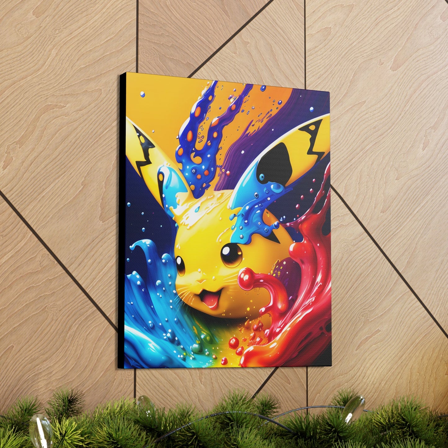 Chromoplastic Dynamism Canvas - Pokestalgia LLC