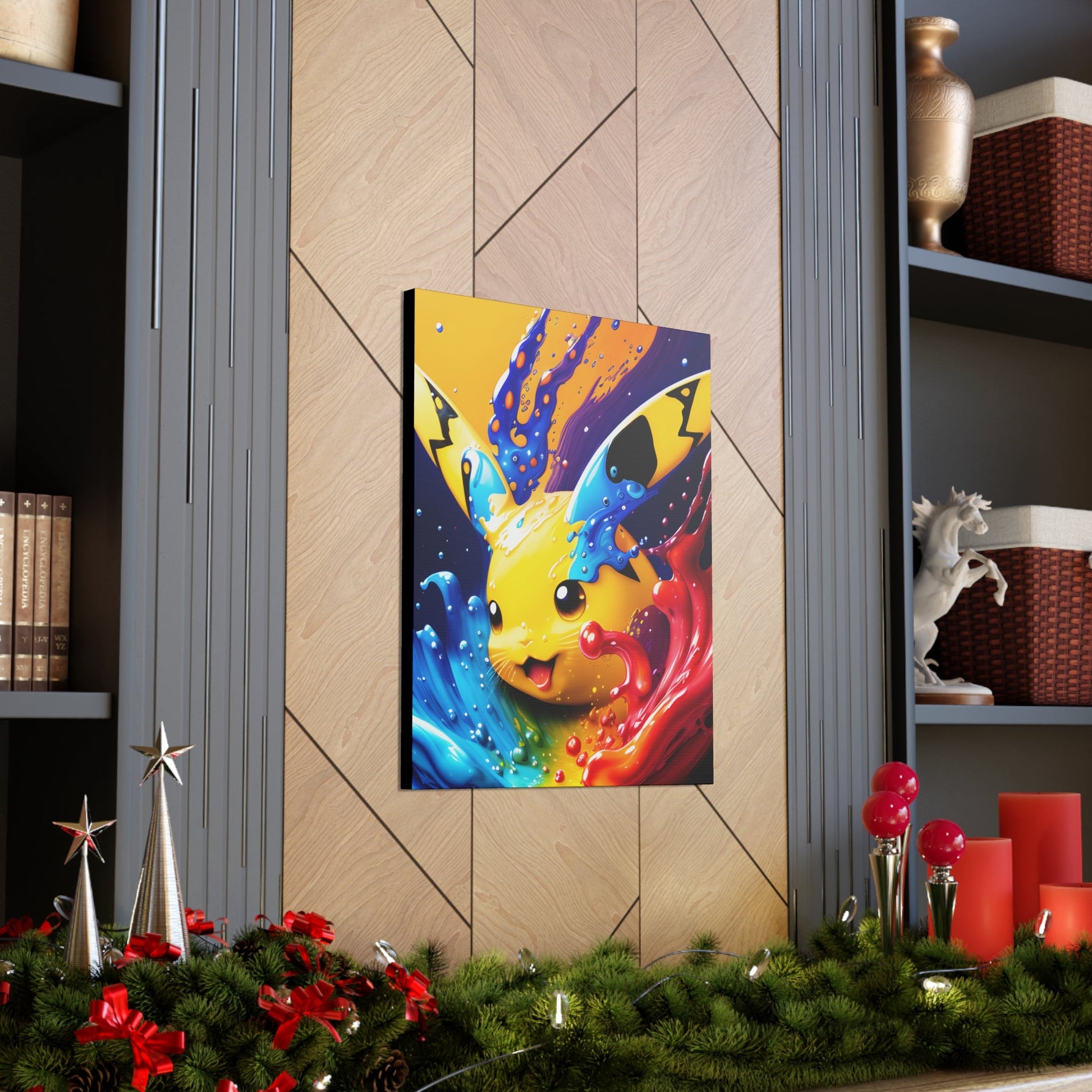 Chromoplastic Dynamism Canvas - Pokestalgia LLC