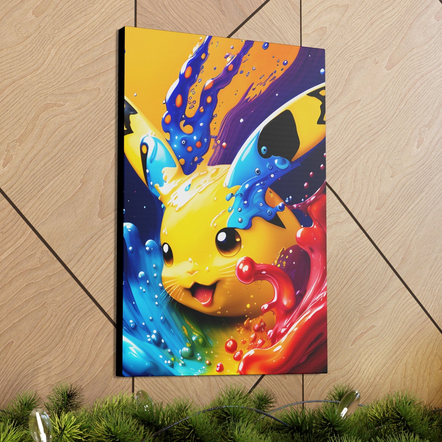 Chromoplastic Dynamism Canvas - Pokestalgia LLC