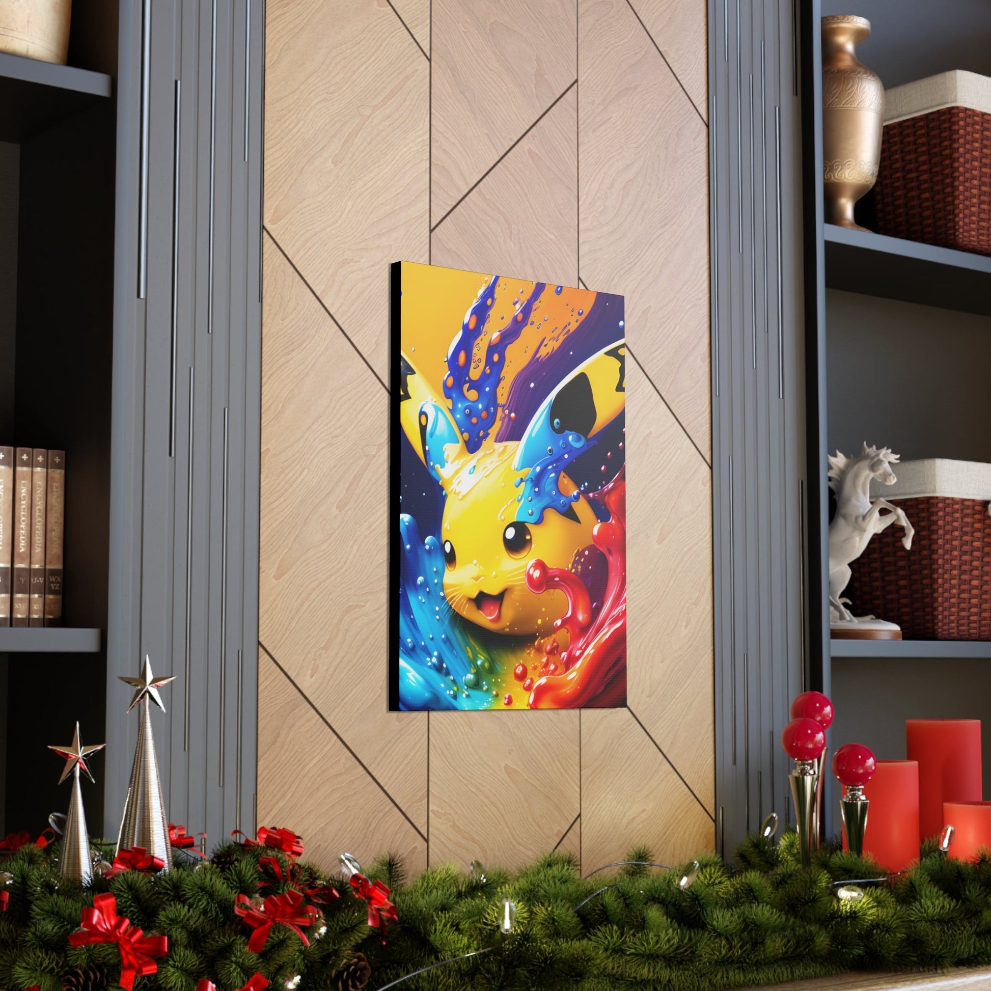 Chromoplastic Dynamism Canvas - Pokestalgia LLC