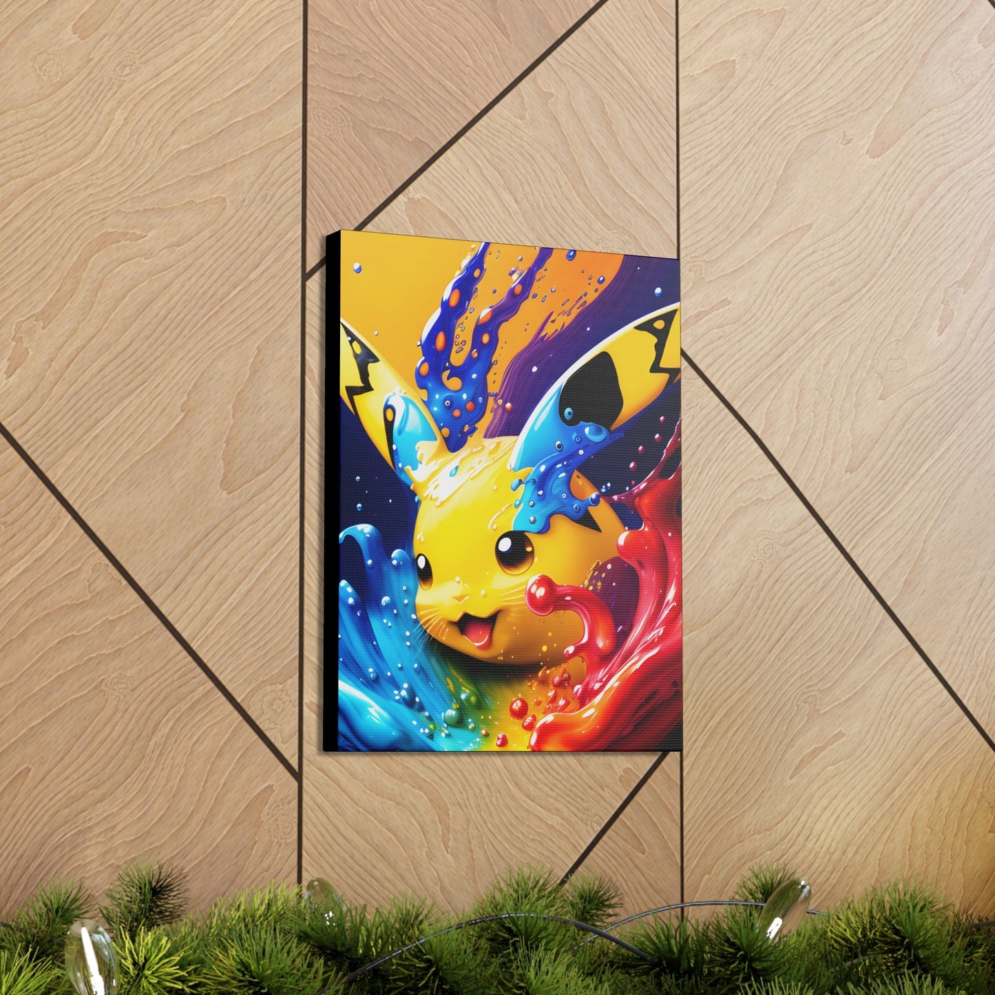 Chromoplastic Dynamism Canvas - Pokestalgia LLC