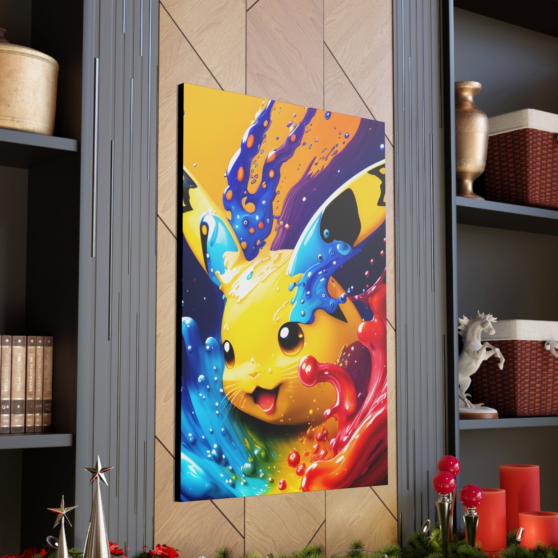 Chromoplastic Dynamism Canvas - Pokestalgia LLC