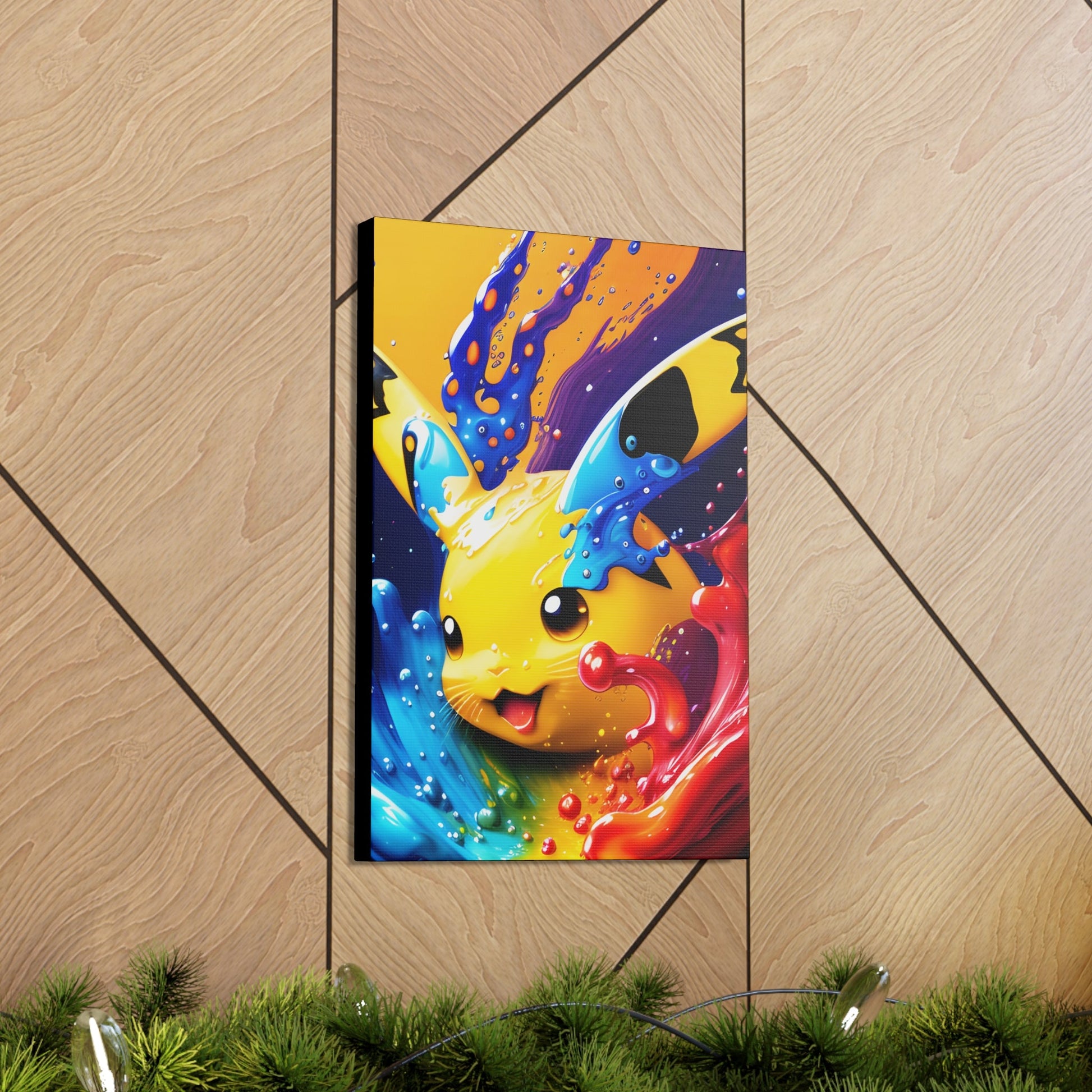 Chromoplastic Dynamism Canvas - Pokestalgia LLC