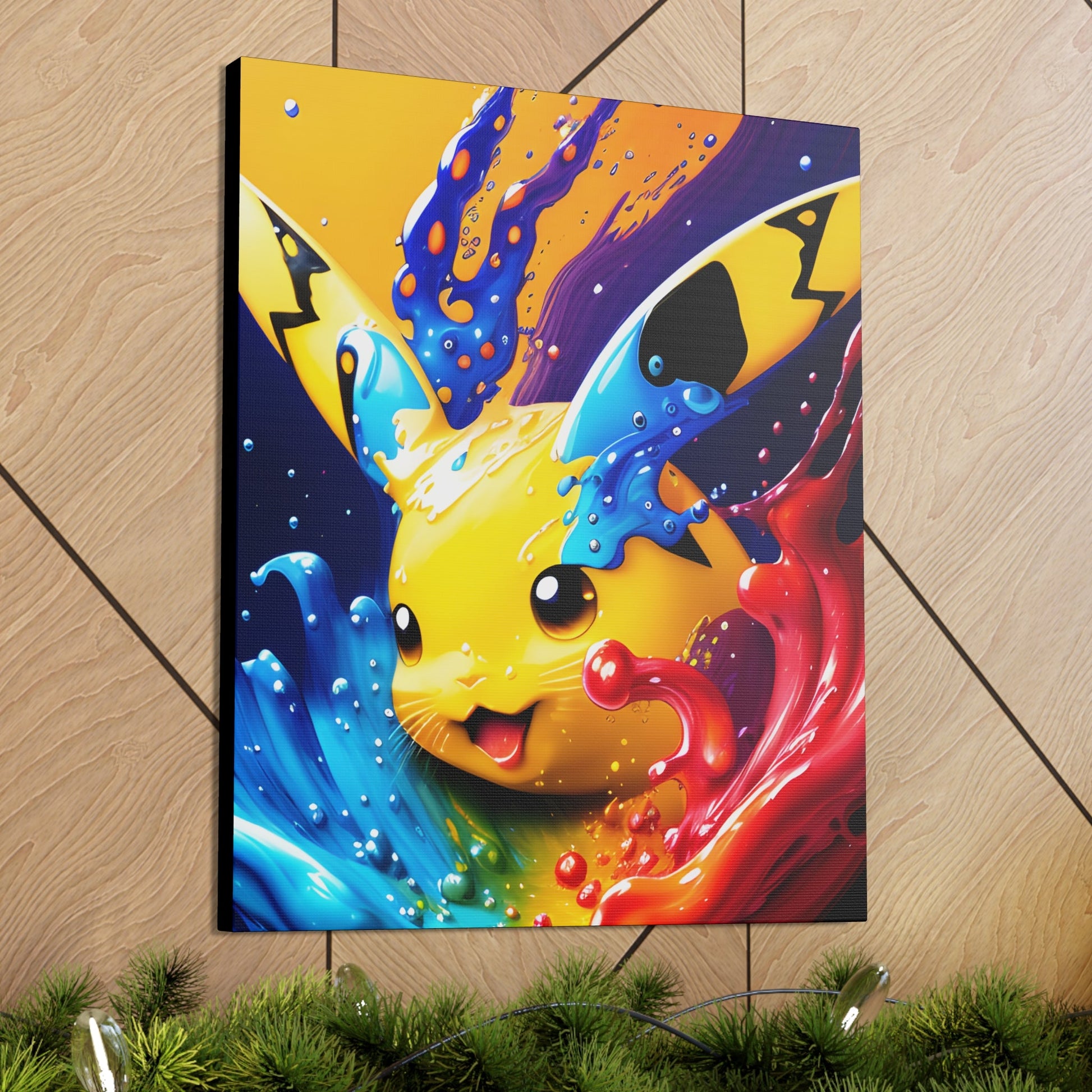 Chromoplastic Dynamism Canvas - Pokestalgia LLC