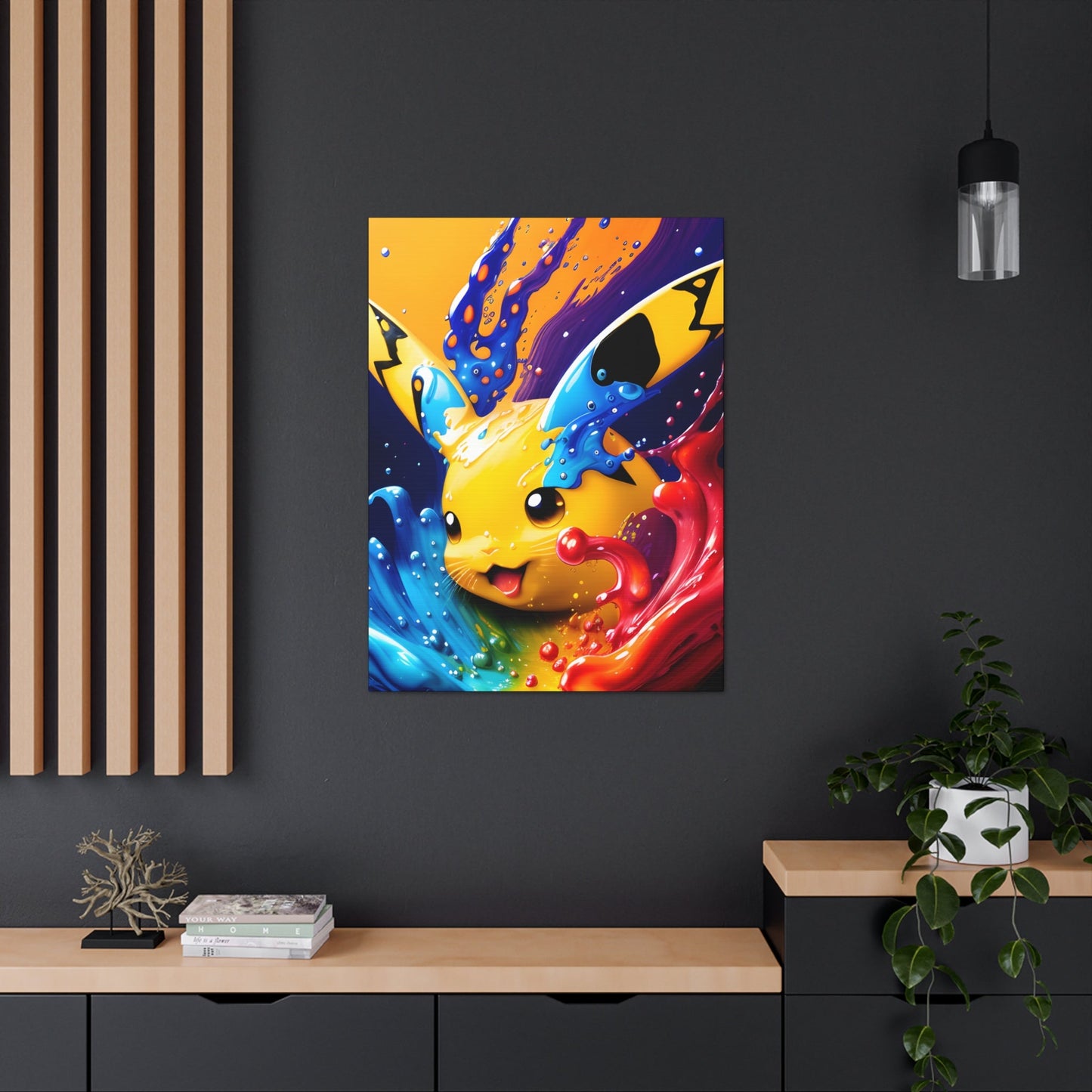 Chromoplastic Dynamism Canvas - Pokestalgia LLC