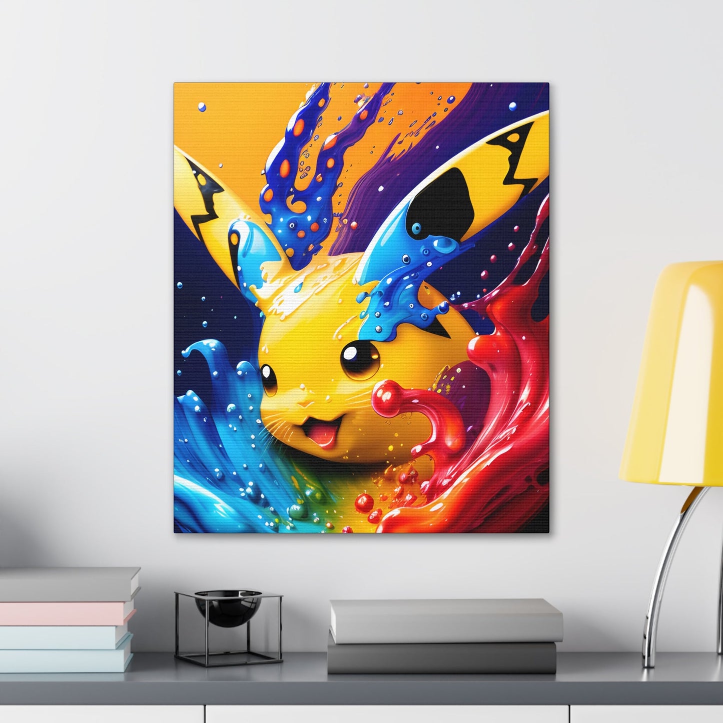 Chromoplastic Dynamism Canvas - Pokestalgia LLC