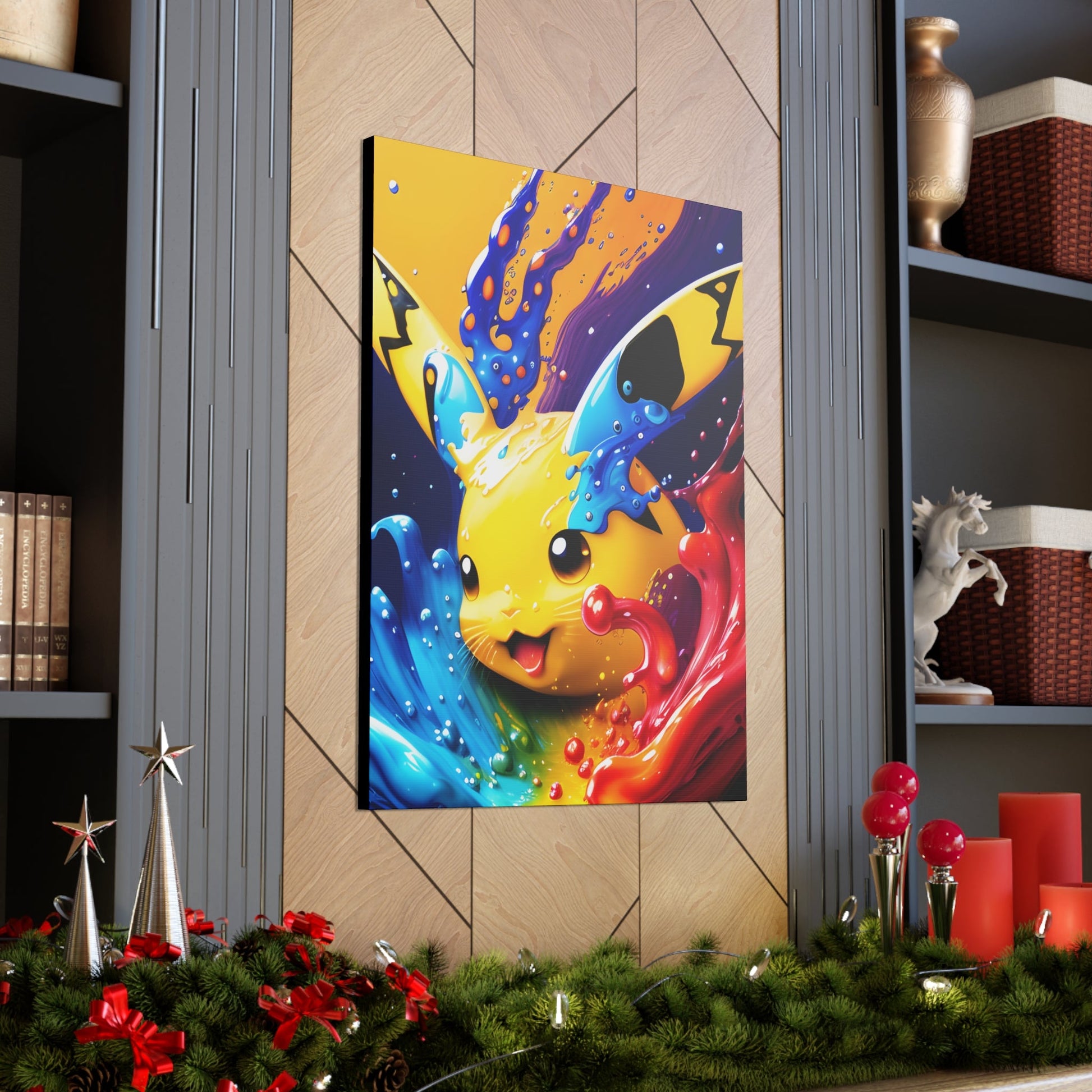 Chromoplastic Dynamism Canvas - Pokestalgia LLC