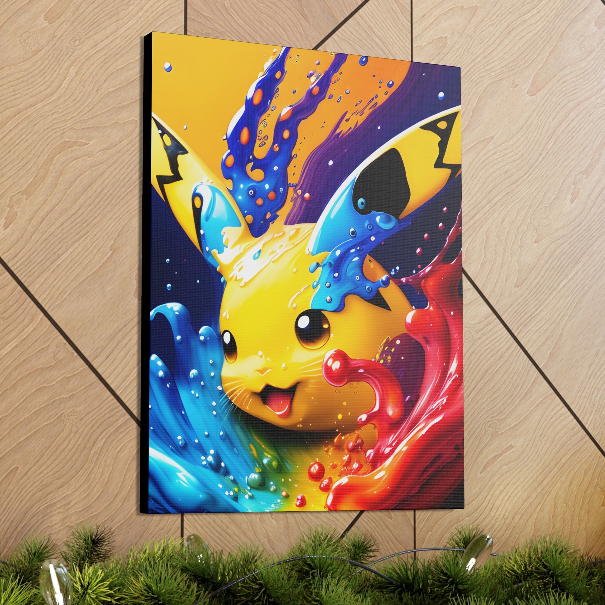 Chromoplastic Dynamism Canvas - Pokestalgia LLC