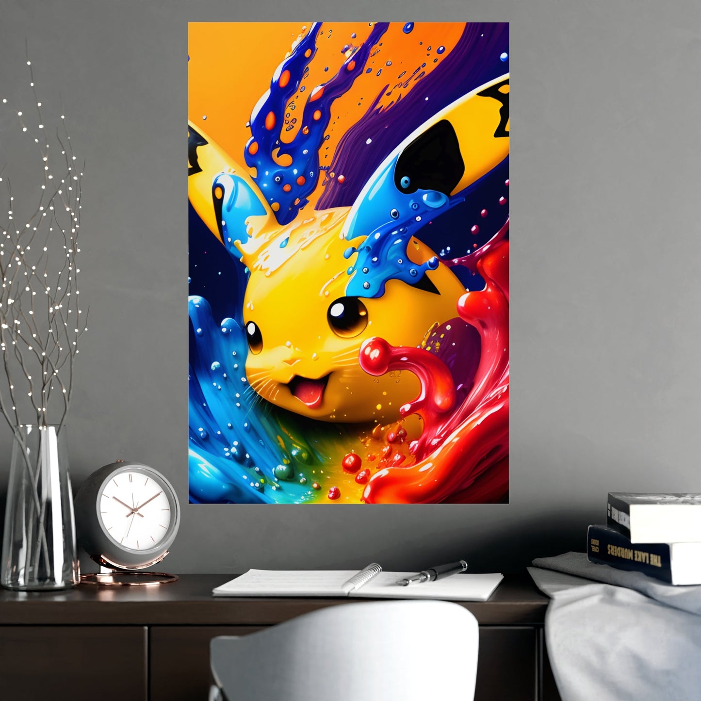 Chromoplastic Dynamism Matte Poster - Pokestalgia LLC