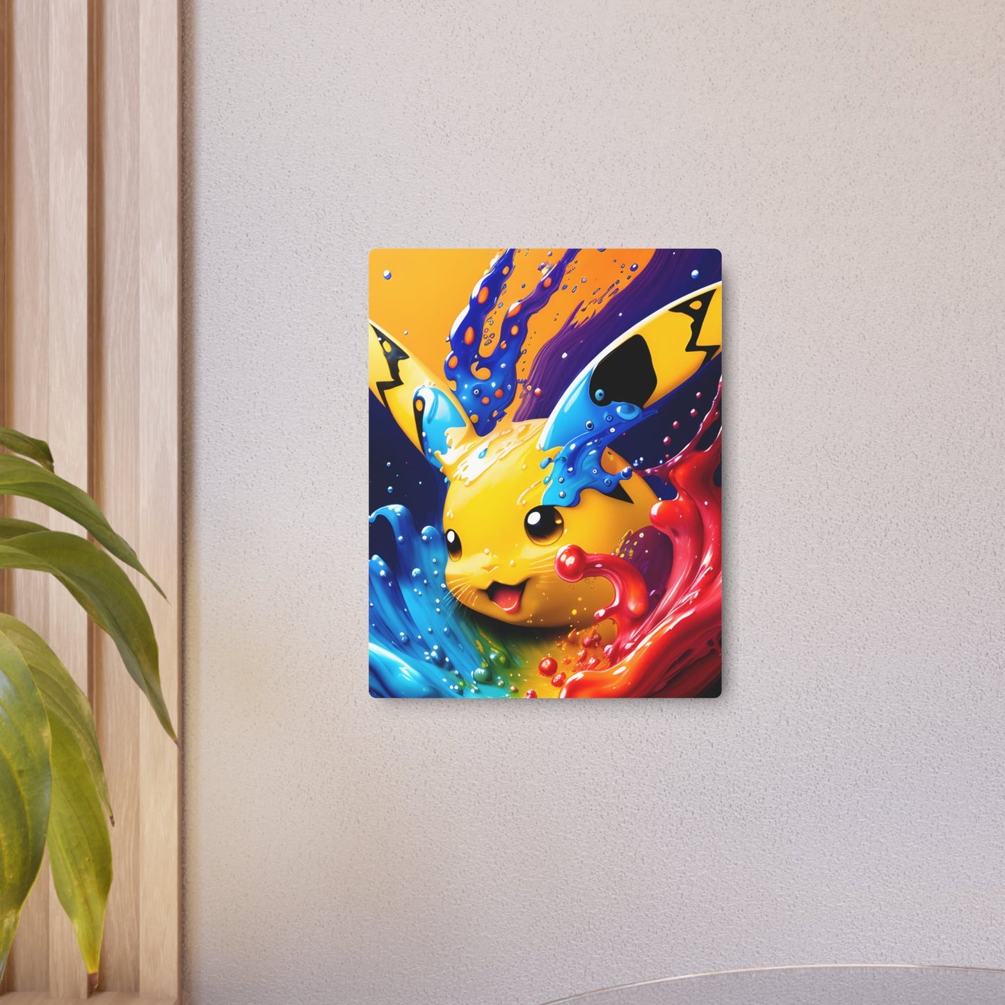 Chromoplastic Dynamism Metal Art Sign - Pokestalgia LLC