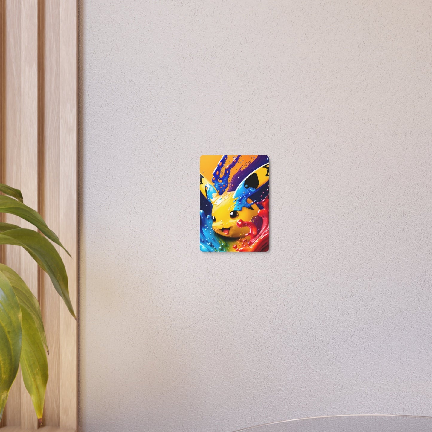 Chromoplastic Dynamism Metal Art Sign - Pokestalgia LLC