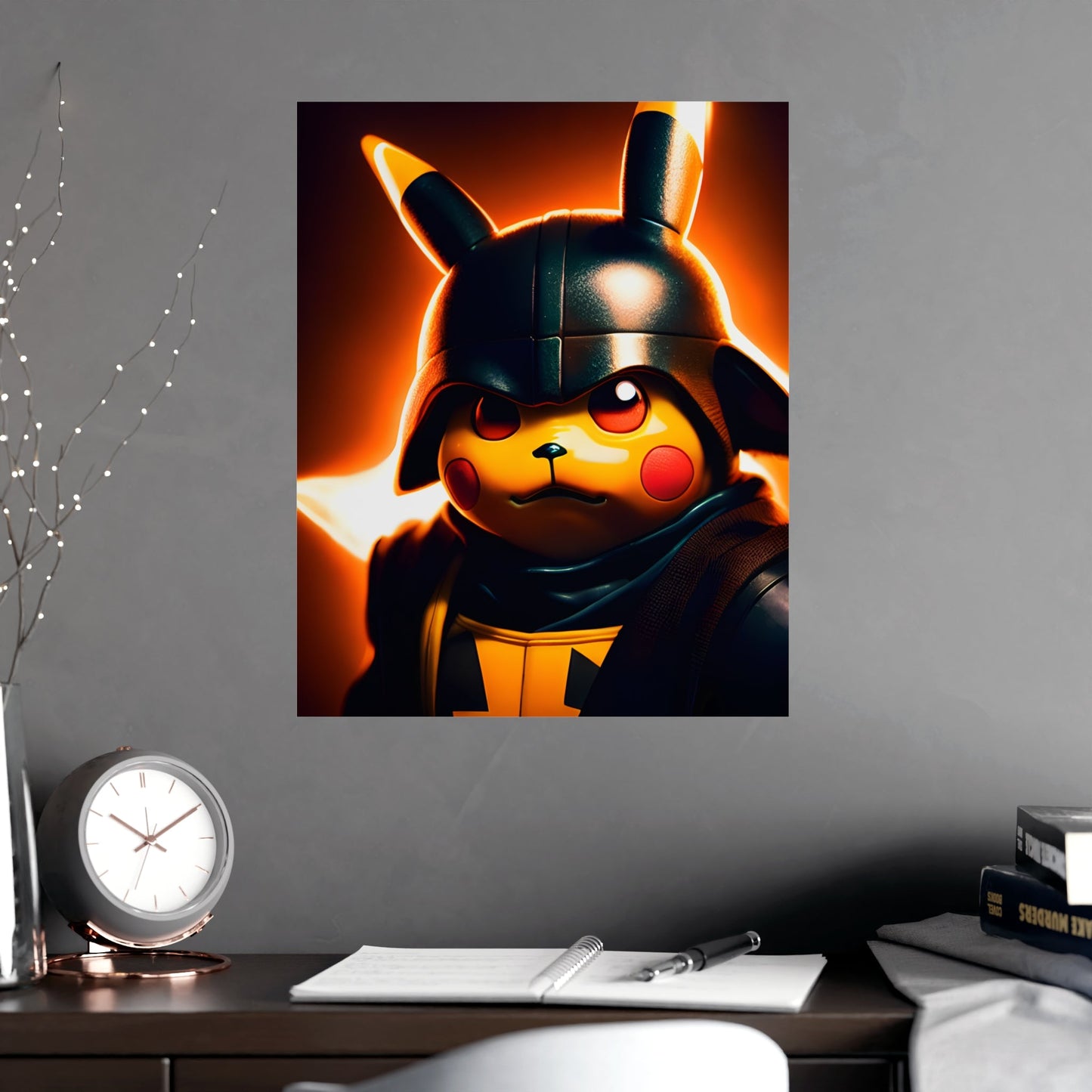 Darthchu Matte Poster - Pokestalgia LLC