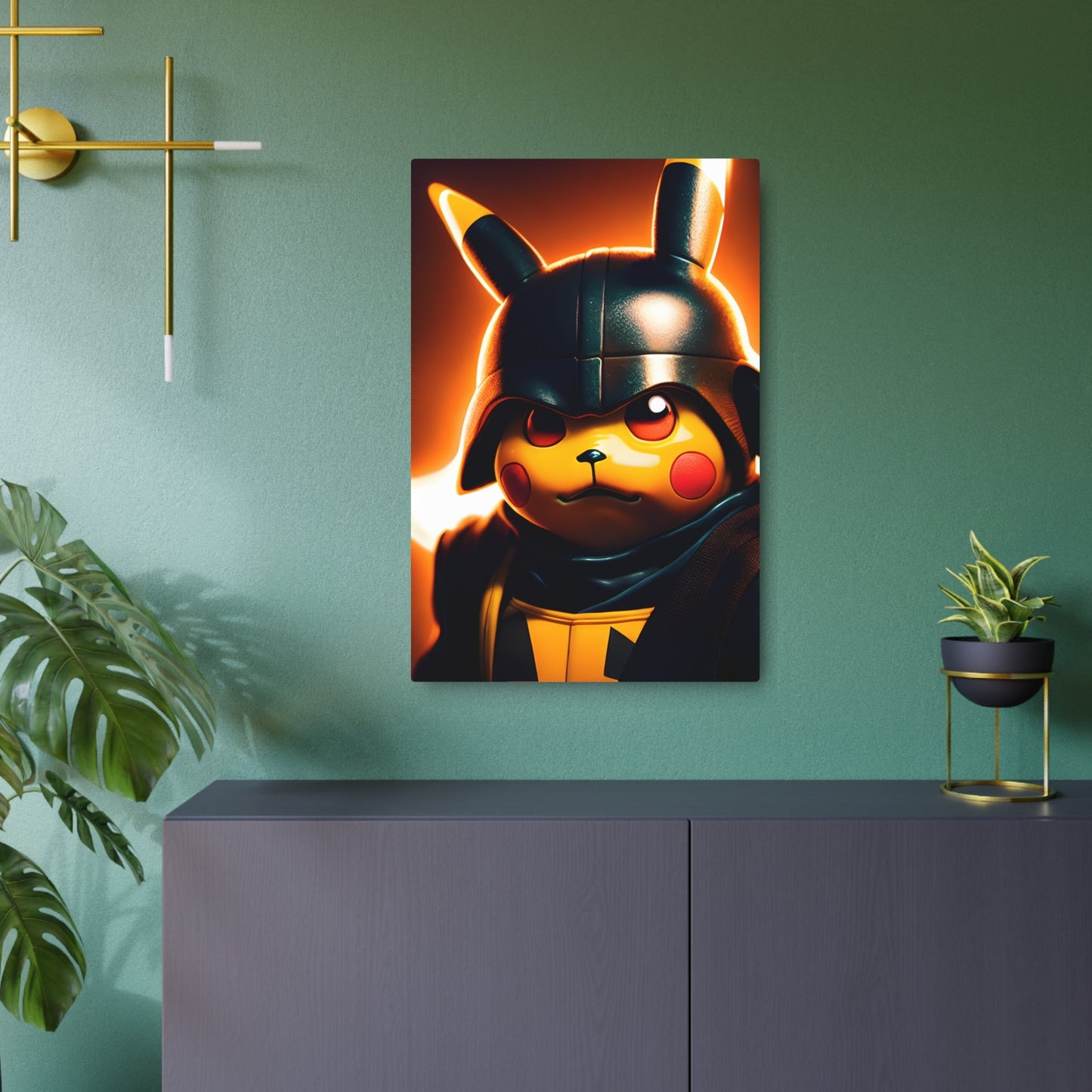 Darthchu Metal Art Sign - Pokestalgia LLC