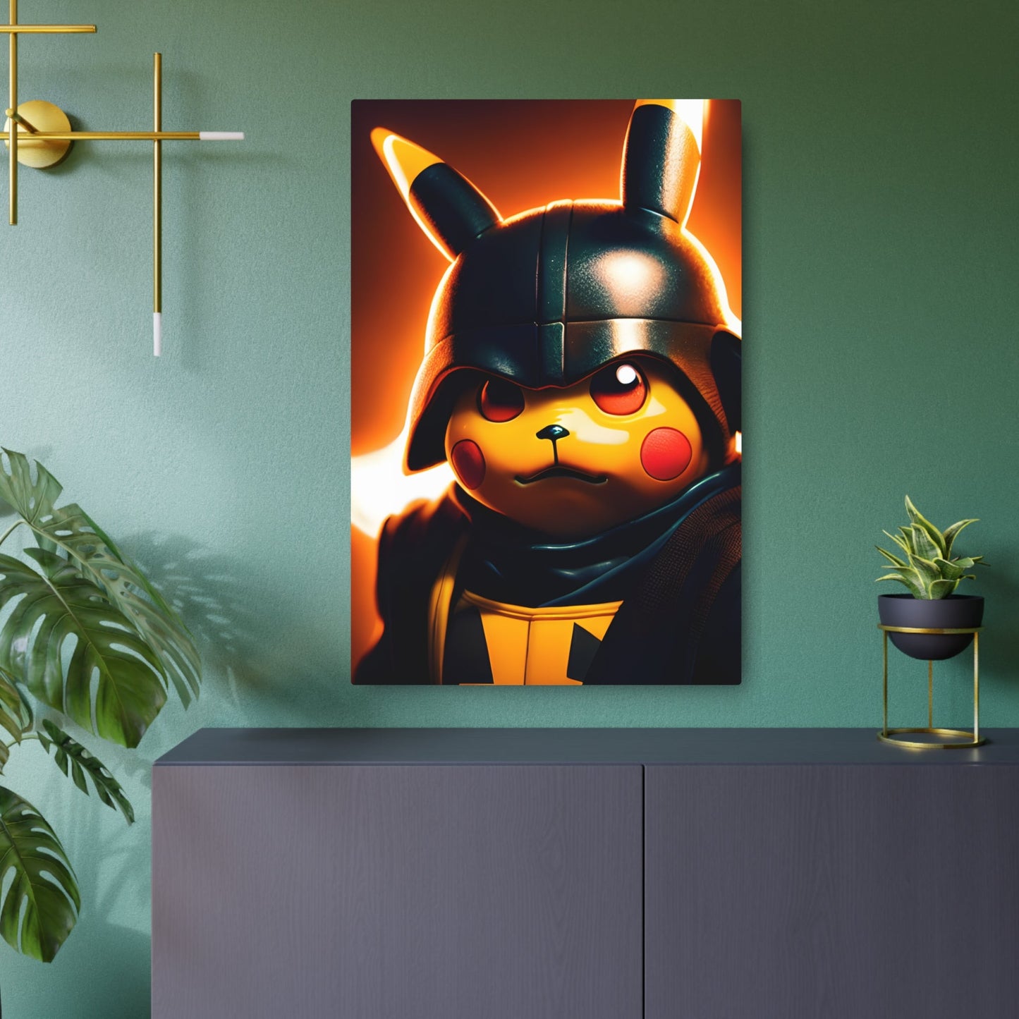 Darthchu Metal Art Sign - Pokestalgia LLC