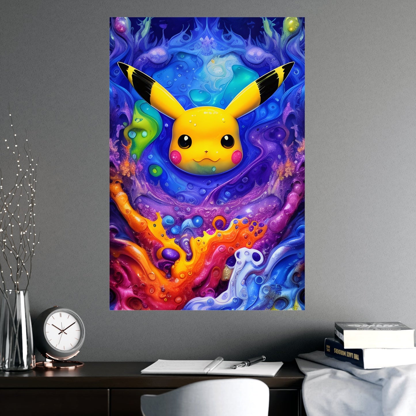 Dewdrop Dances Matte Poster - Pokestalgia LLC