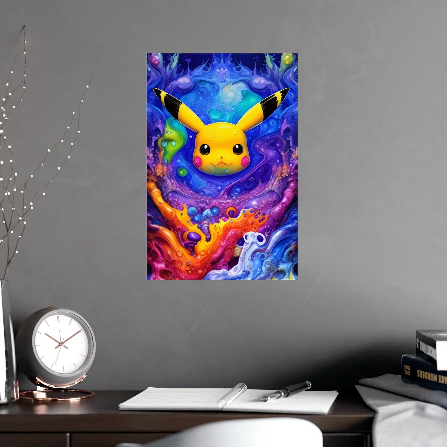 Dewdrop Dances Matte Poster - Pokestalgia LLC