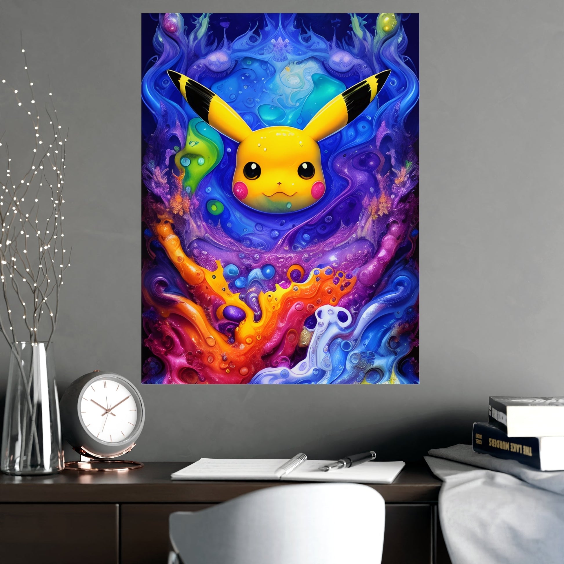 Dewdrop Dances Matte Poster - Pokestalgia LLC