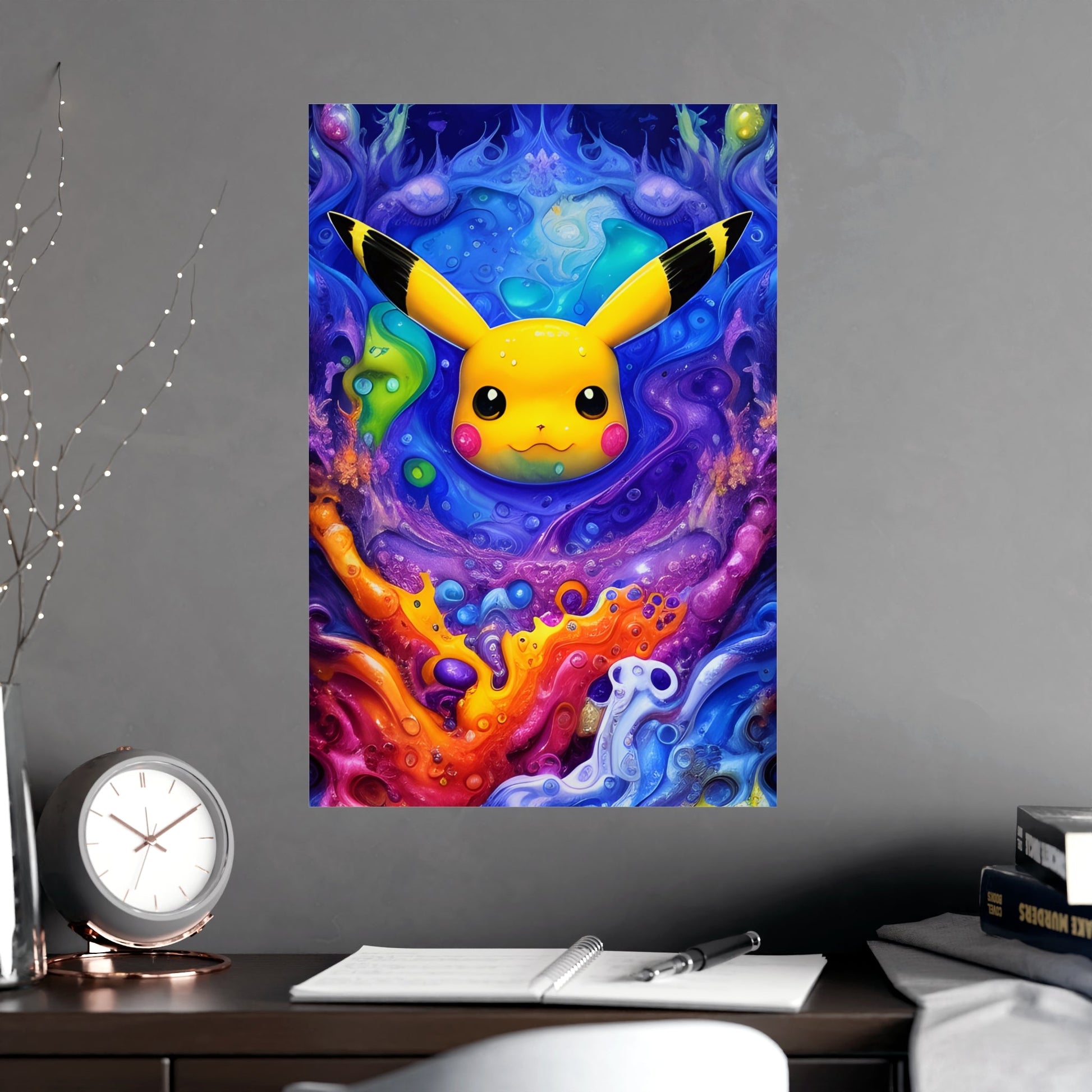 Dewdrop Dances Matte Poster - Pokestalgia LLC