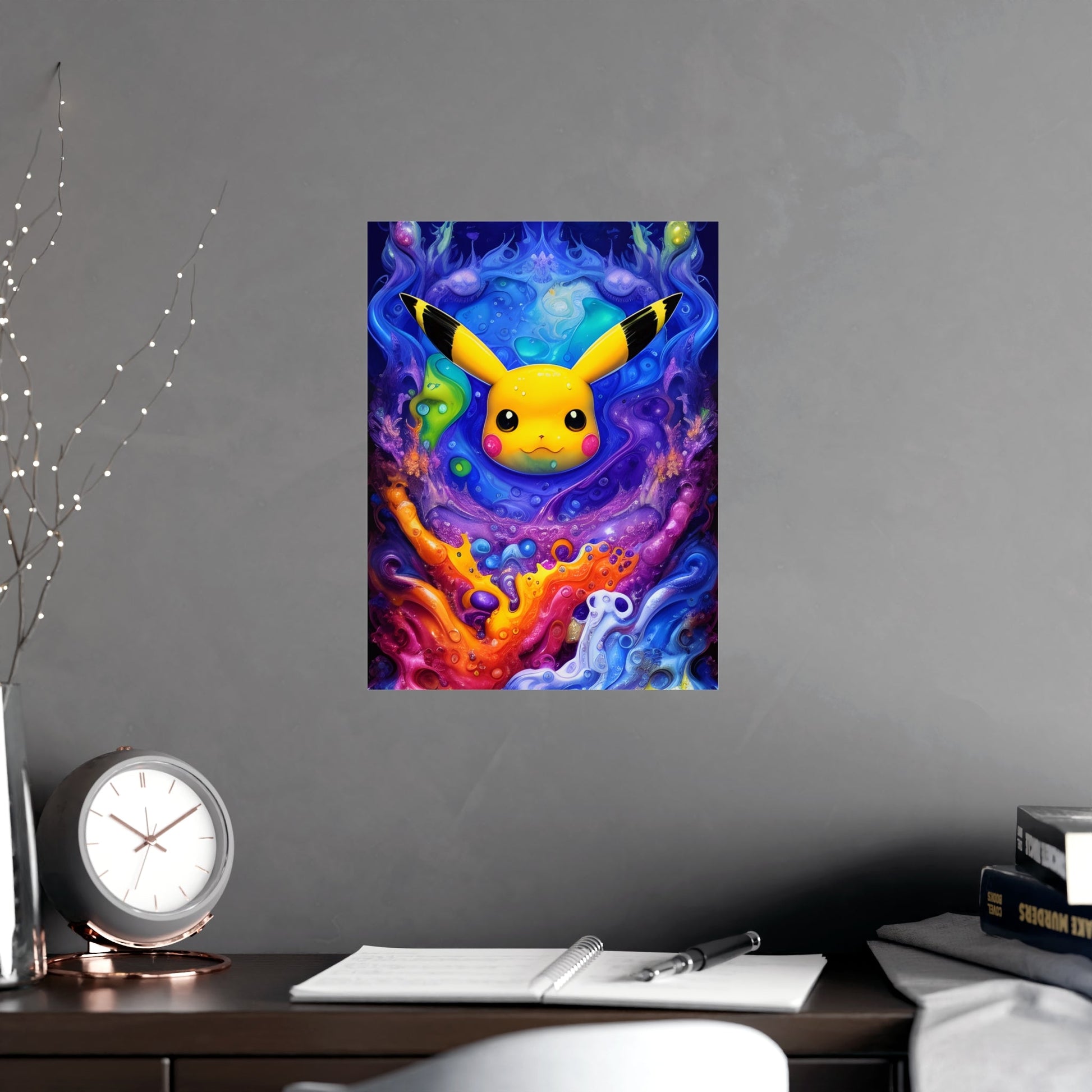 Dewdrop Dances Matte Poster - Pokestalgia LLC