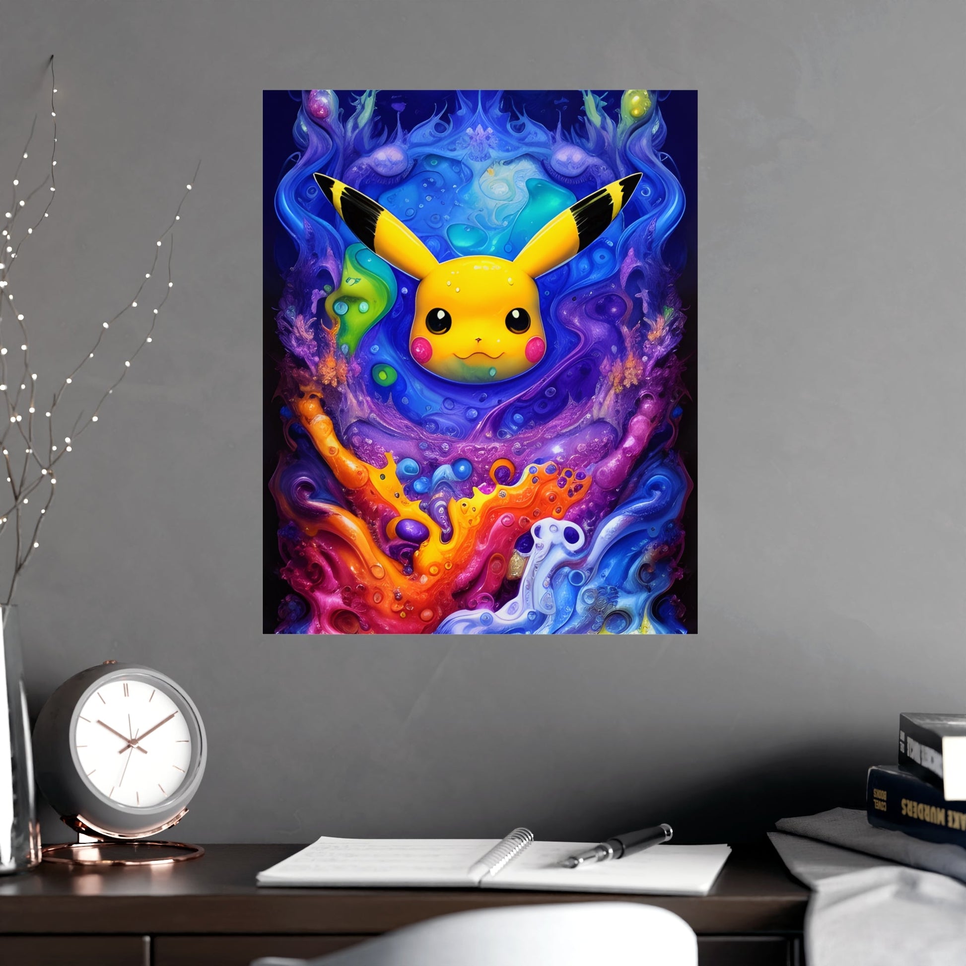 Dewdrop Dances Matte Poster - Pokestalgia LLC